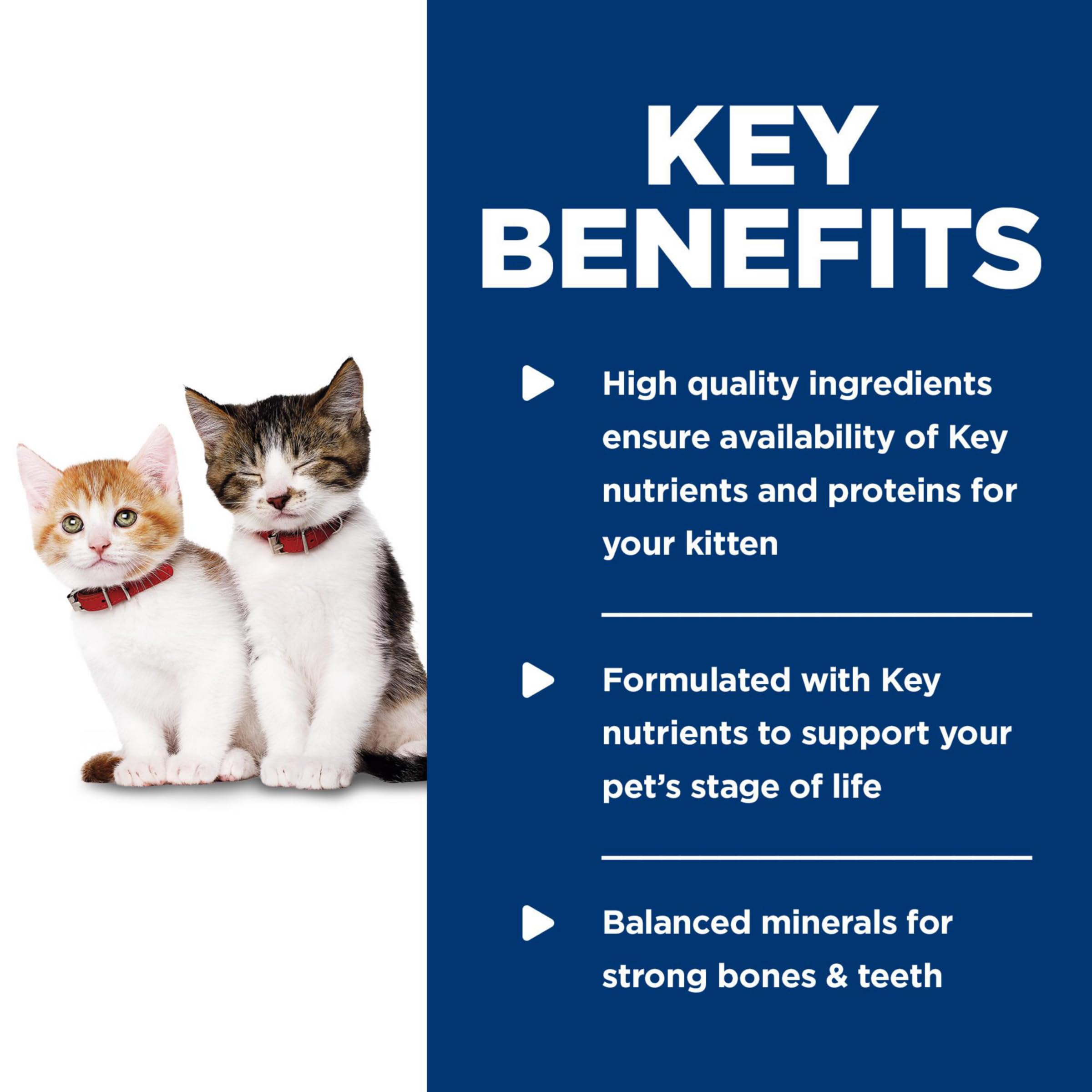Hills Science Diet Wet Cat Food, Kitten, Tender Chicken Dinner, 5.5 oz. Cans, (Pack of 24)