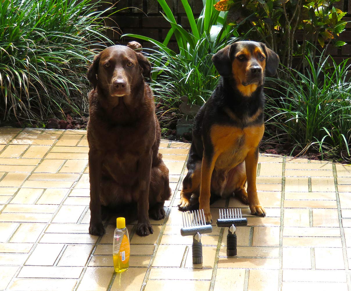 Dog Grooming Aqua Comb And Pic - Long Hair (Long Comb)