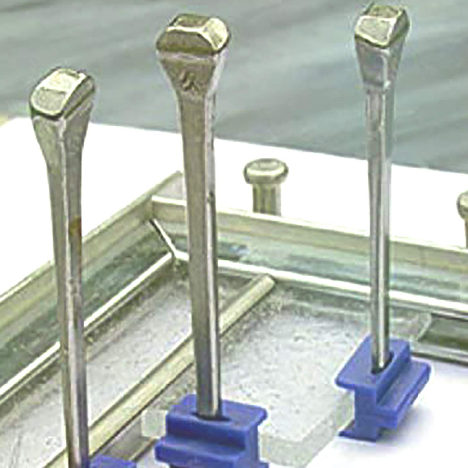 Fdxgyh 50Pcs E6 54Mm/2.1' Horseshoe Nails Carbon Steel Horseshoe Tools For Fixed Lead Or Glass(Silver)