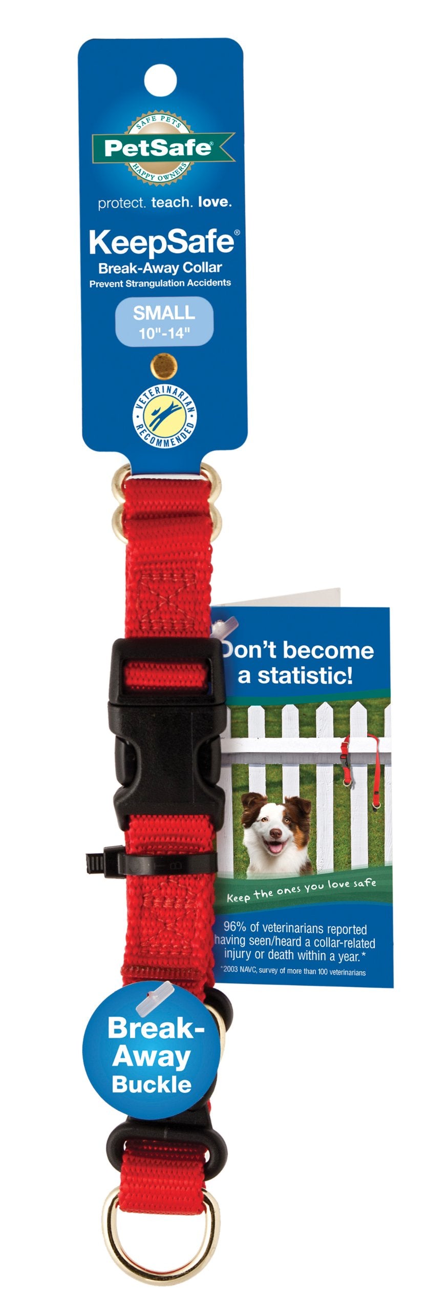 Petsafe Keepsafe Break-Away Collar, Prevent Collar Accidents For Your Dog Or Puppy, Improve Safety, Compatible With Lead Use, Adjustable Sizes