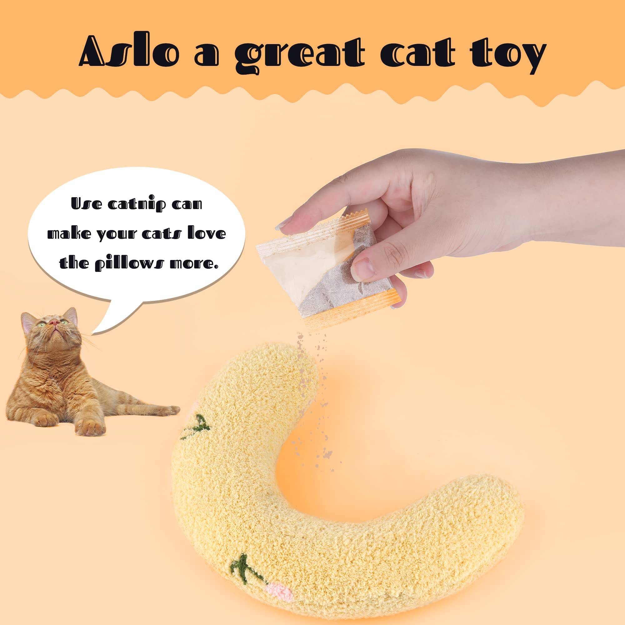 Homelifthub Cat Pillows For Indoor Cat And Small Dog, Calming Dog Pillows, Half Donut Dog Cutated Calming Pillow, Cozy Cat Bed P