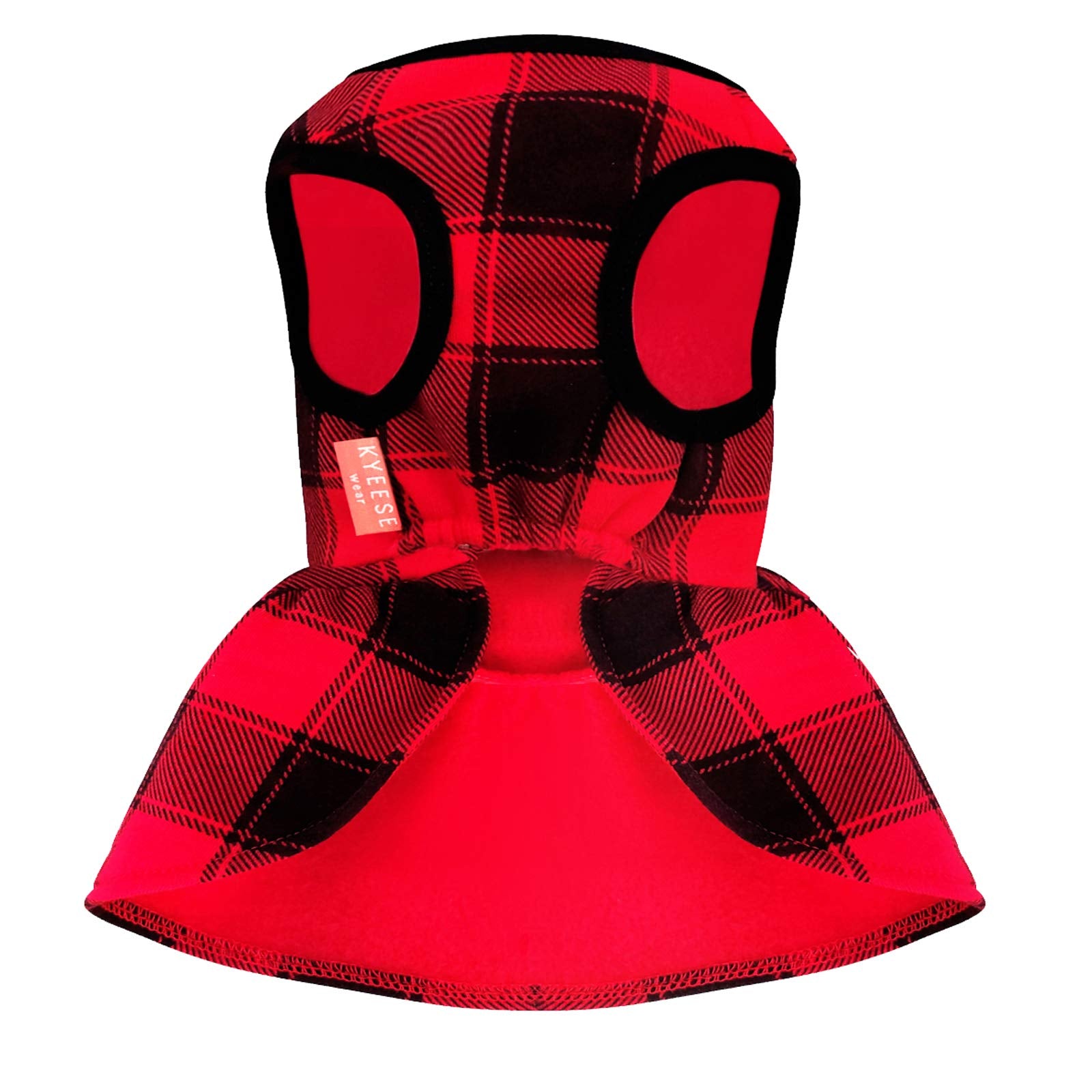 Kyeese Dog Dress For Small Dogs Red Buffalo Check Dog Dresses With Bowtie Pullover Dog Dress