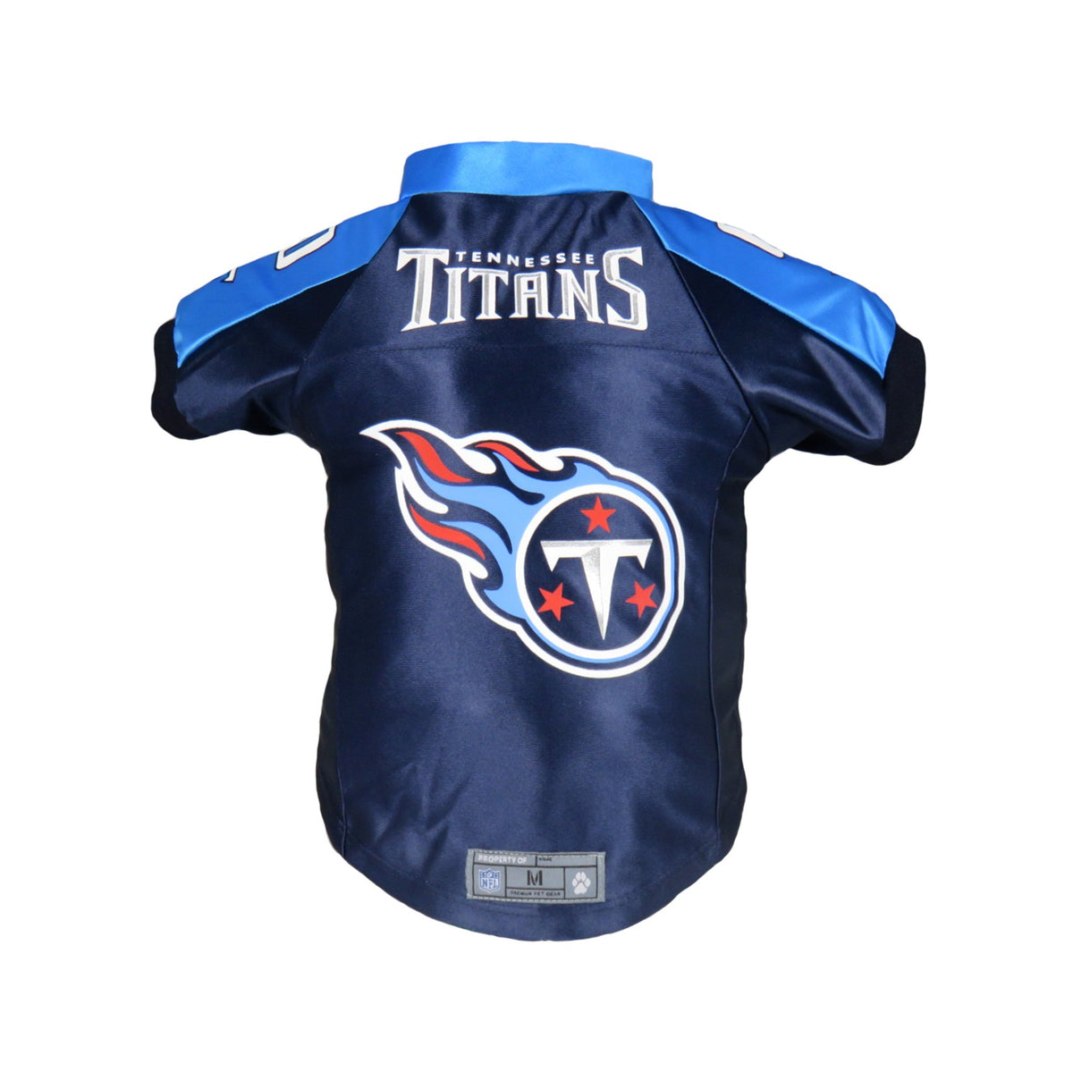 Littlearth Unisex-Adult Nfl Tennessee Titans Premium Pet Jersey, Team Color, Large