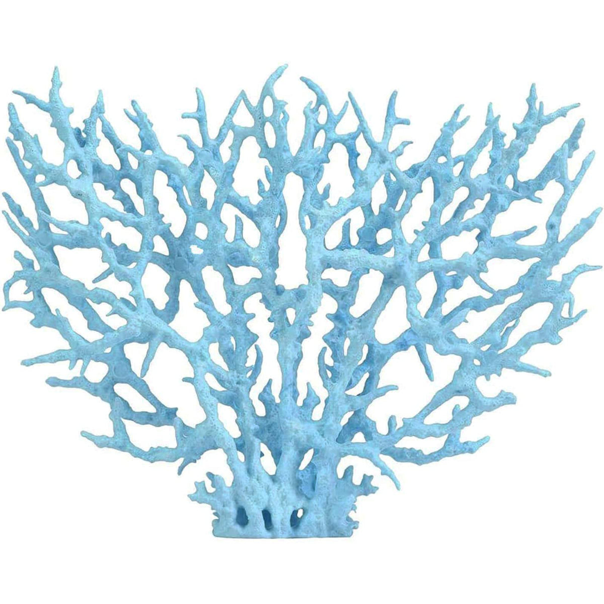 Besimple Artificial Aquarium Coral Ornament Plastic Fish Tank Plants Decoration For Aquarium Landscape (Blue-L)