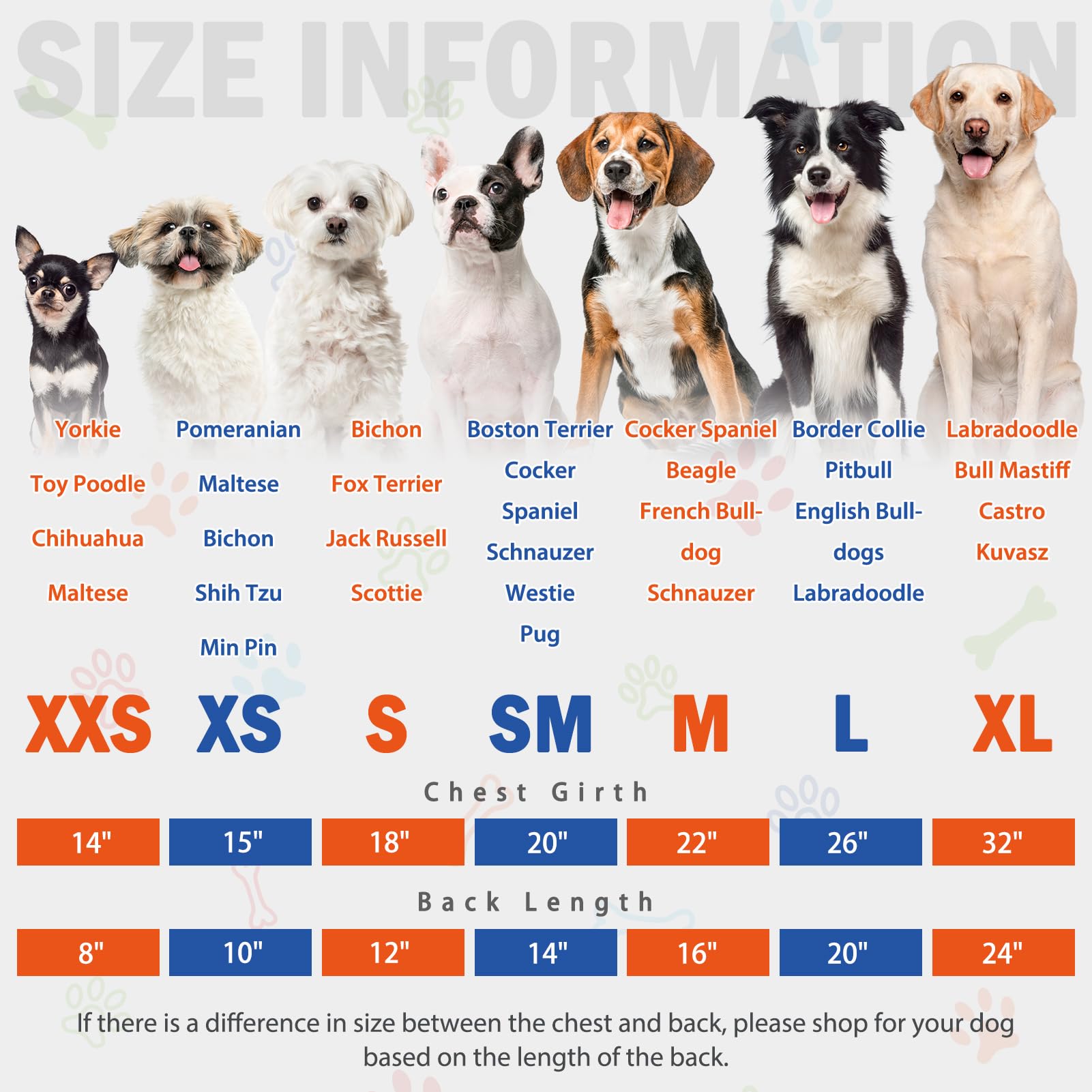 Scenereal Fleece Dog Pajamas For Small Medium Large Dogs, Warm Soft Puppy Jumpsuit, Adorable Bones Paw Print Pet Sweaters Clothe