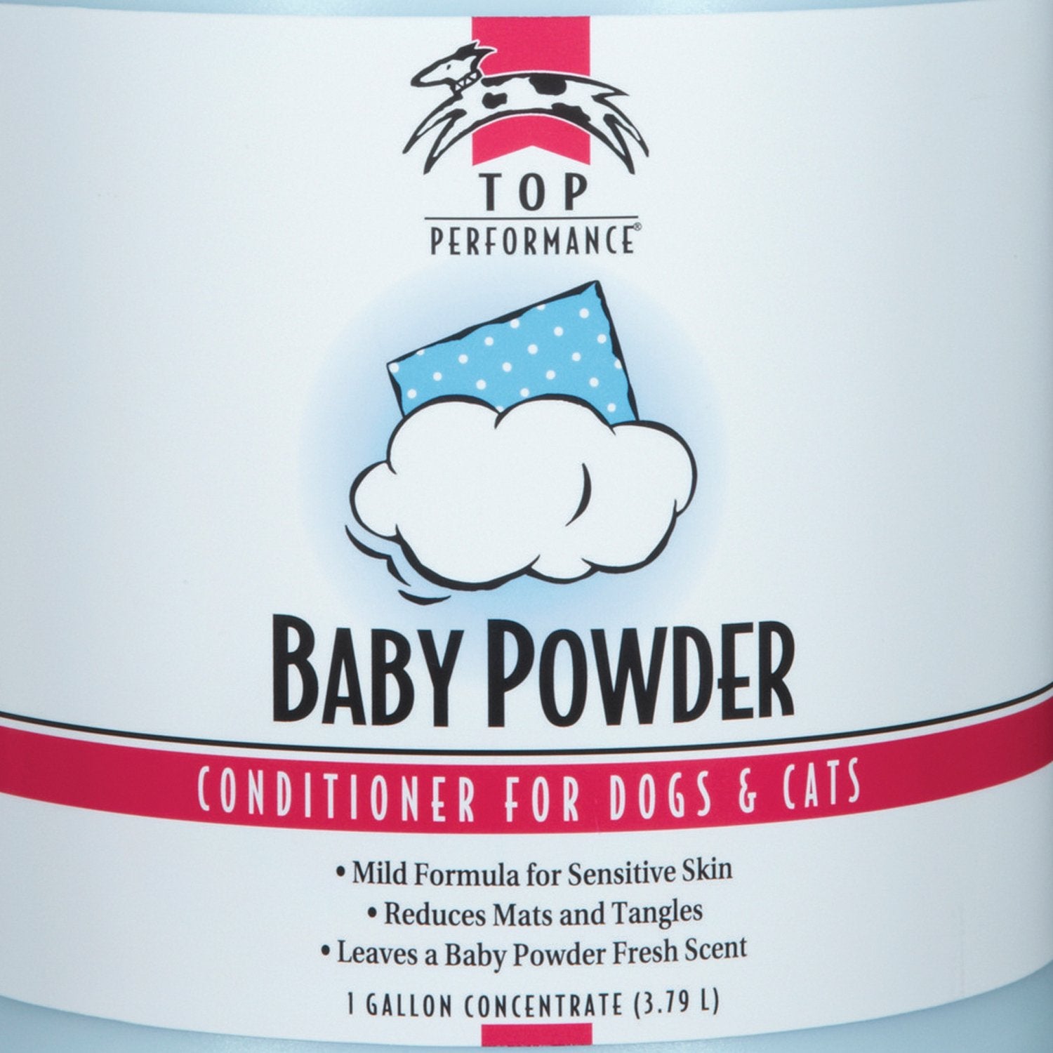 Top Performance Baby Powder Pet Conditioner, 1-Gallon