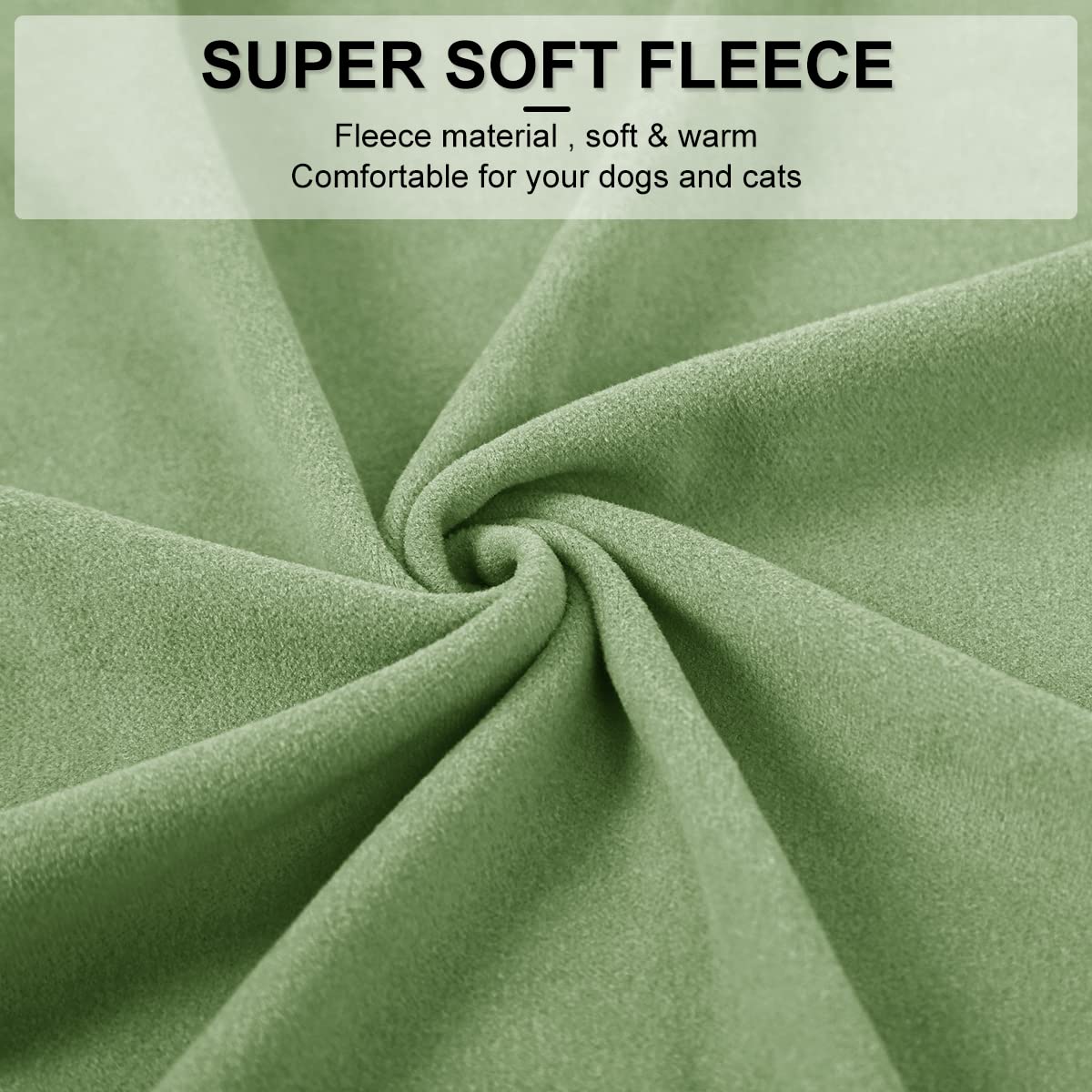 Small Dogs Fleece Dog Sweatshirt - Cold Weather Hoodies Spring Soft Vest Thickening Warm Cat Sweater Puppy Clothes Sweater Winter Sweatshirt Pet Pajamas For Small Dog Cat Puppy (Large, Green)