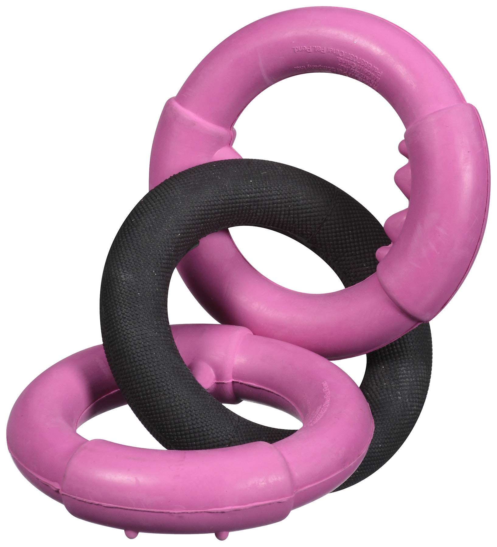 JW Pet Company Big Mouth Rings ST Dog Toy, Small, Colors Vary