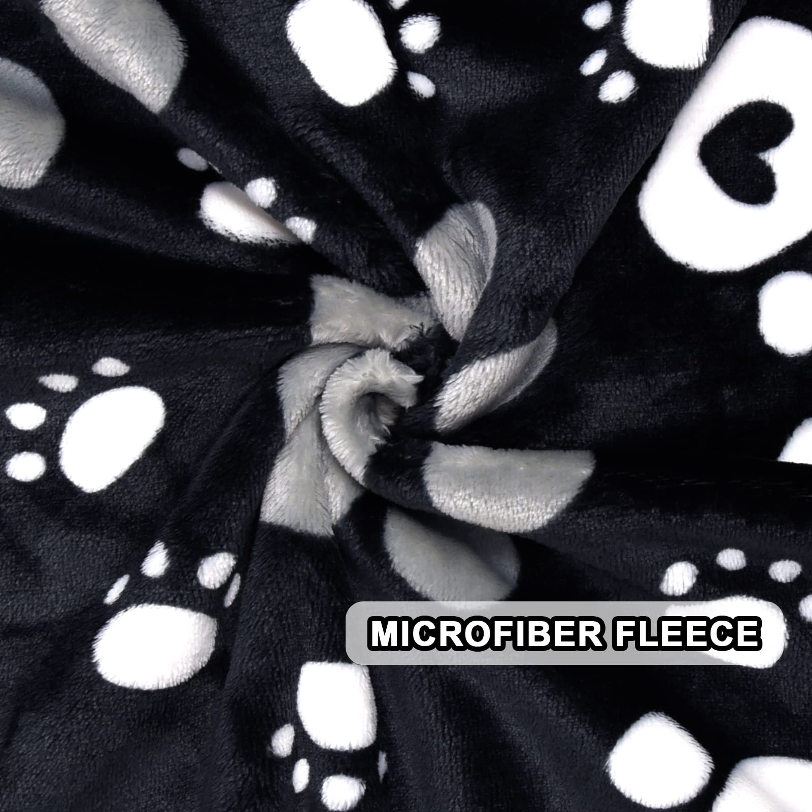 Ahoocustom Dog Blanket, Soft Fleece Dog Blankets For Extra Large Dogs, Fluffy Flannel Pet Cat Puppy Blanket Mat Cover For Bed Co