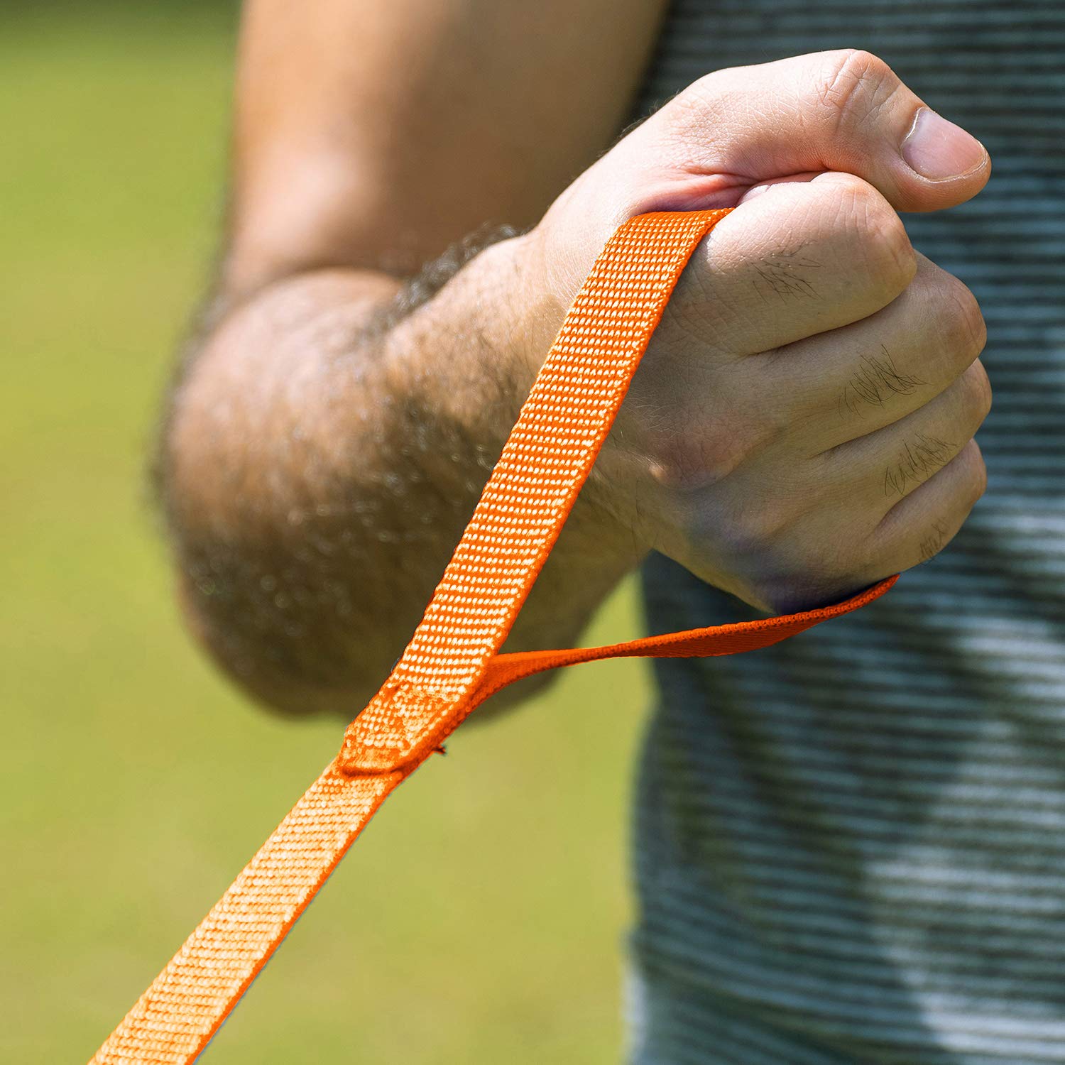 Hi Kiss Dog/Puppy Obedience Recall Training Agility Lead - 15Ft 20Ft 30Ft 50Ft 100Ft Training Leash - Great For Training, Play, Camping, Or Backyard - Orange 50Ft