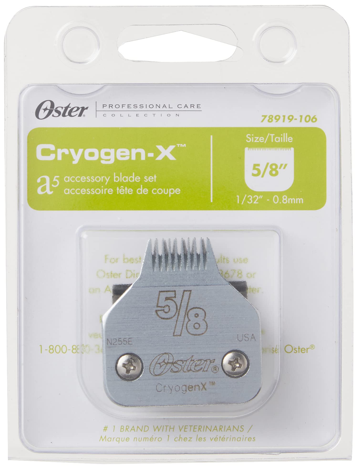 Oster Cryogen-X Blade Size 5/8
