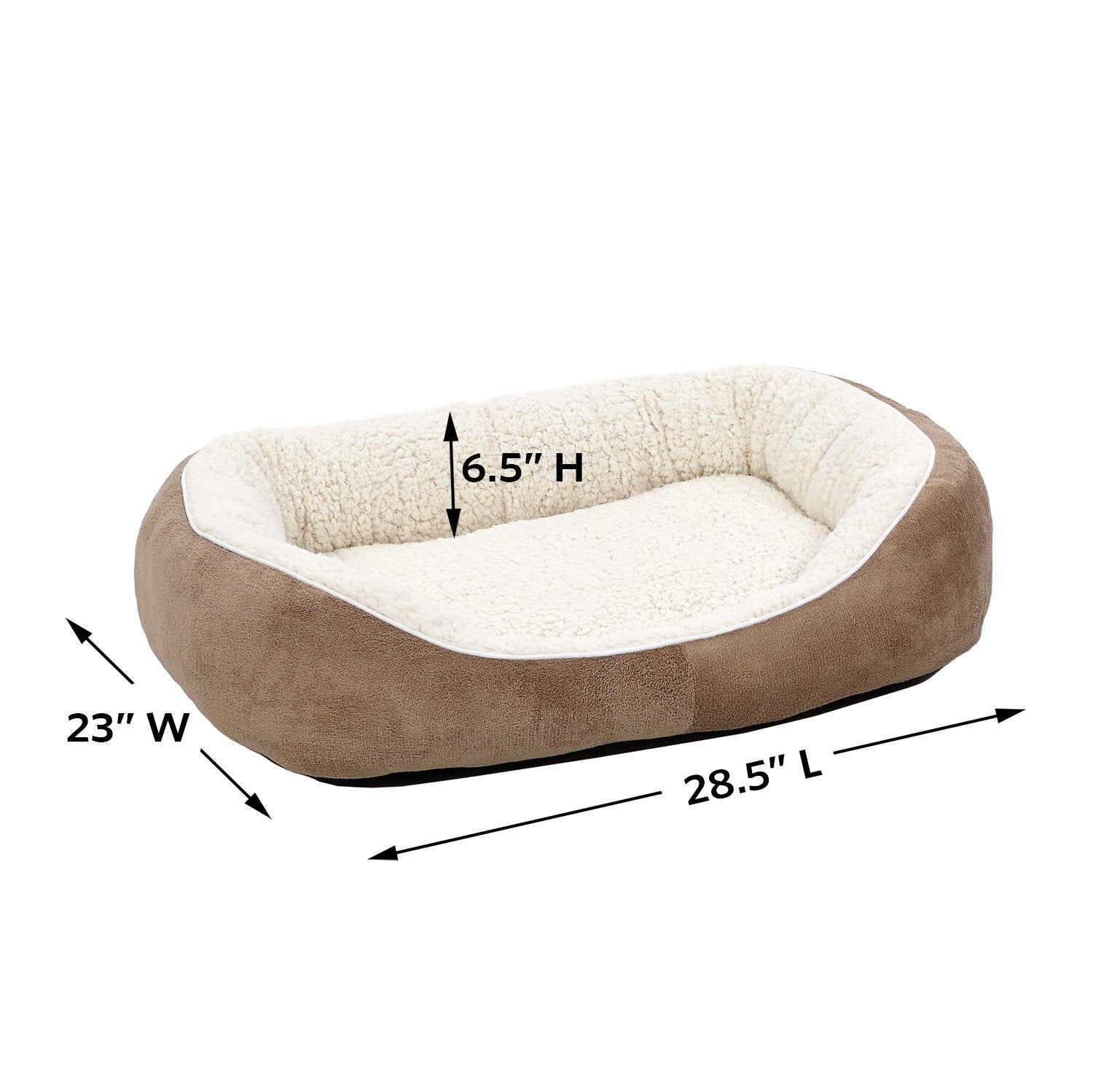 Midwest Homes For Pets Cuddle Bed, Taupe, Medium