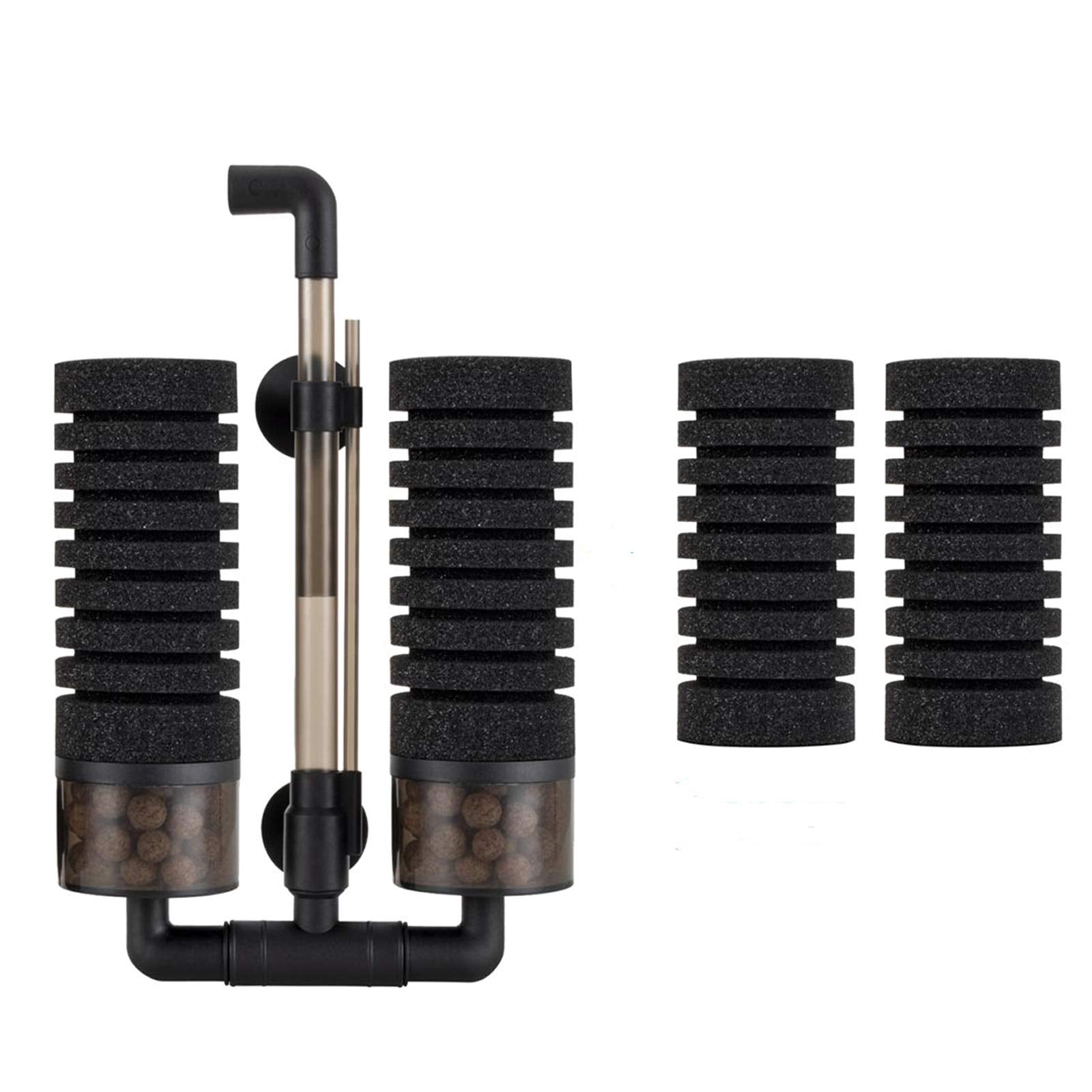 Hygger Aquarium Double Sponge Filter For Fresh Water And Salt-Water Fish Tank (M)