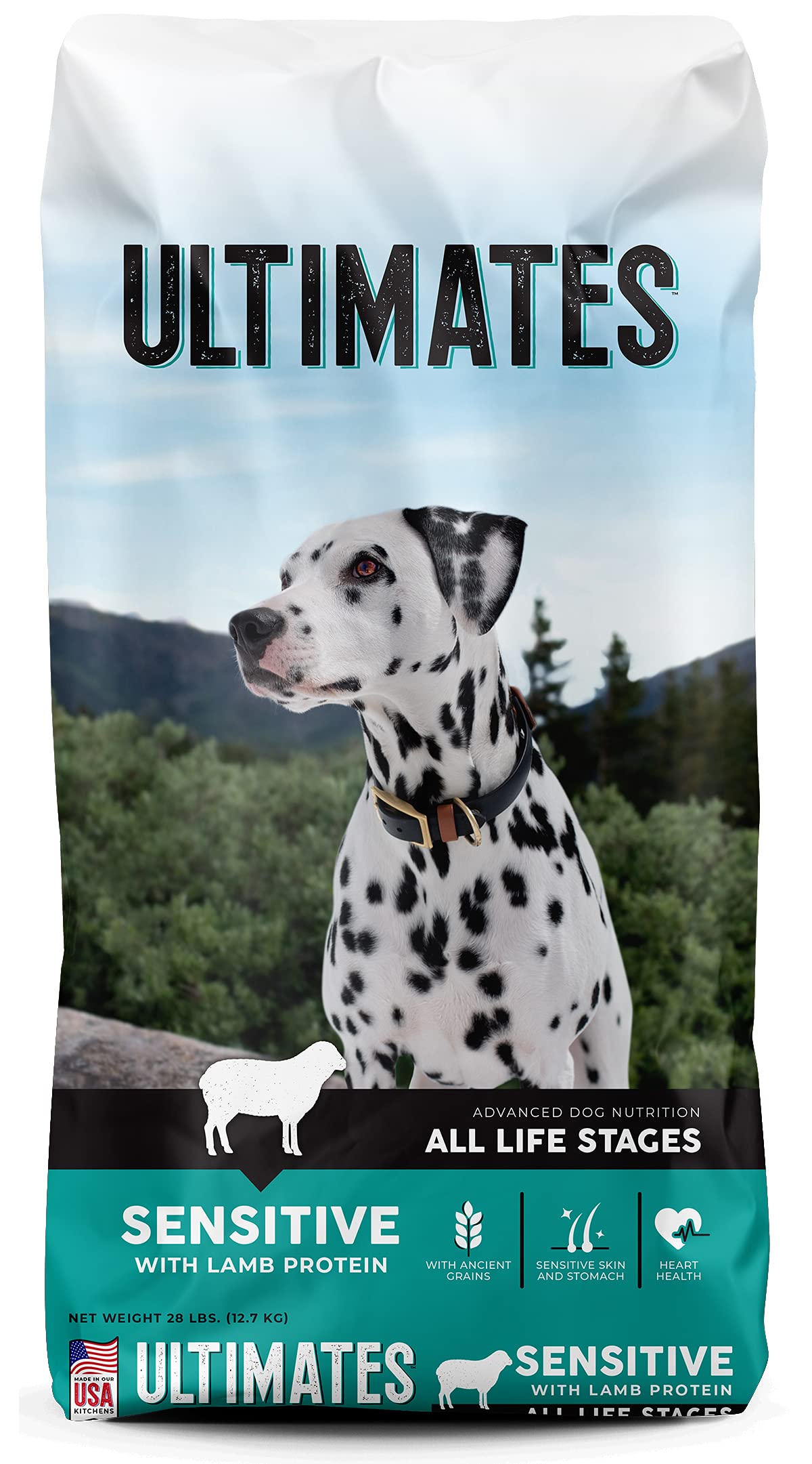 Ultimates Sensitive with Lamb Protein Dry Dog Food 28 lb
