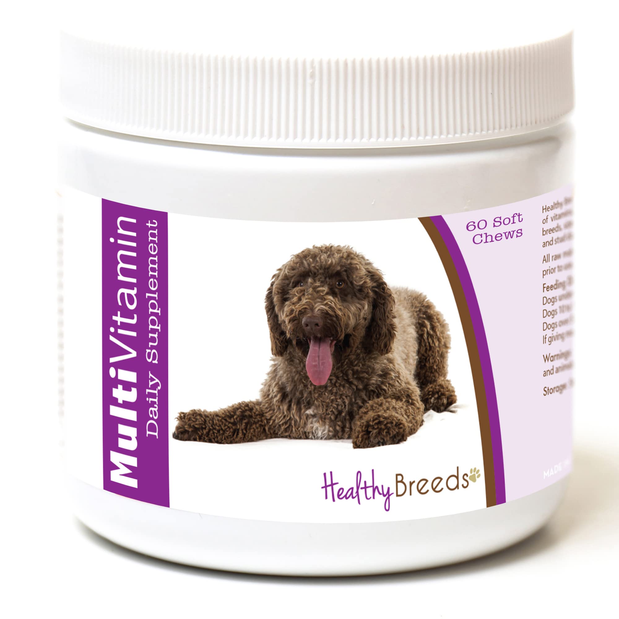 Healthy Breeds Spanish Water Dog Multi-Vitamin Soft Chews 60 Count