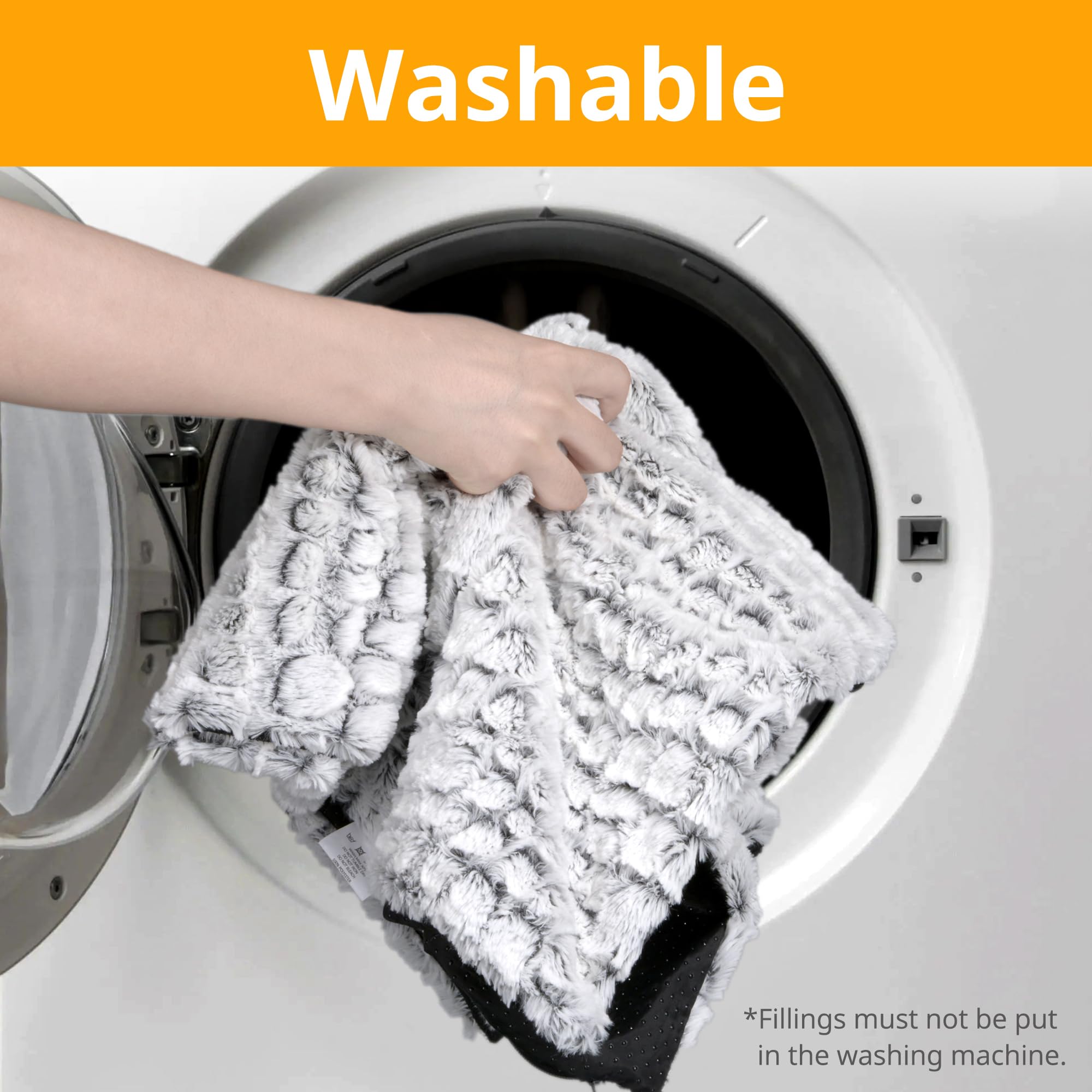 Petace Self Warming Cat Bed, 24'' X 18'' Ultra Soft Cat Dog Pet Heating Pad For Indoor Outdoor, Non-Slip Heated Cat Mat Thermal