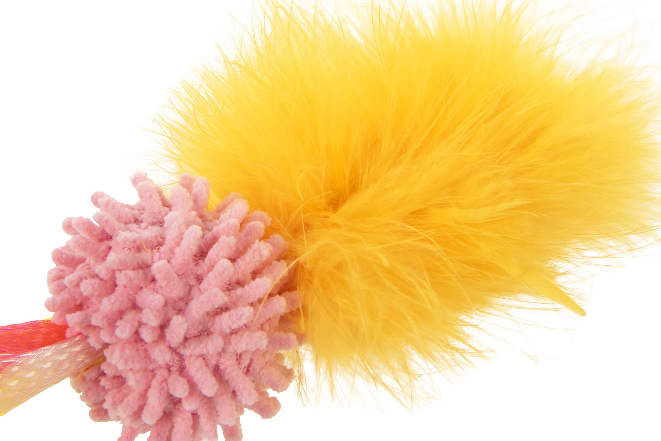 Smartykat Silly Springer Mesh Popup Cat Toy - Orange, One Size