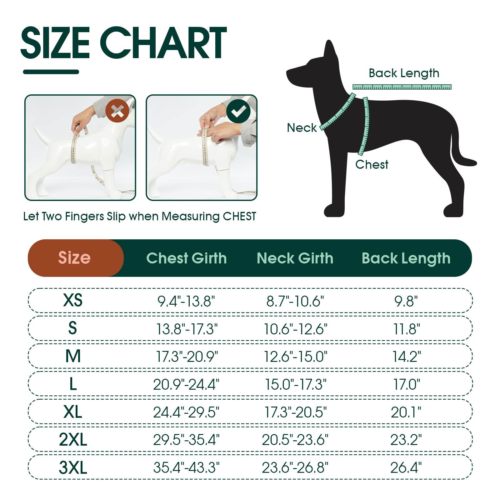 Kuoser Warm Dog Coat, Reversible Dog Jacket Waterproof Dog Winter Coat British Style Plaid Dog Clothes Pet Dog Cold Weather Coat