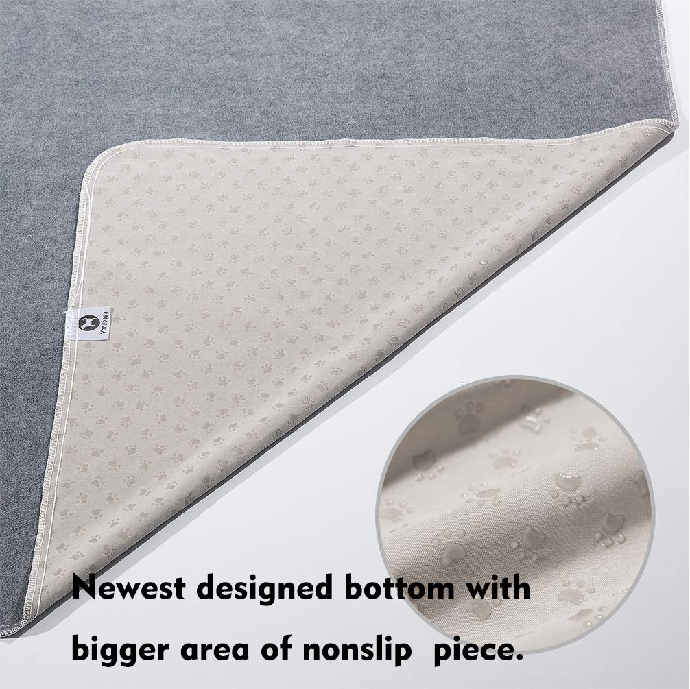 Yangbaga Extra Large Puppy Pad For Dogs, 72 X 72 In Washable Puppy Pen Pad, Non Slip Whelping Pad For Dog Crates And Car Seats,