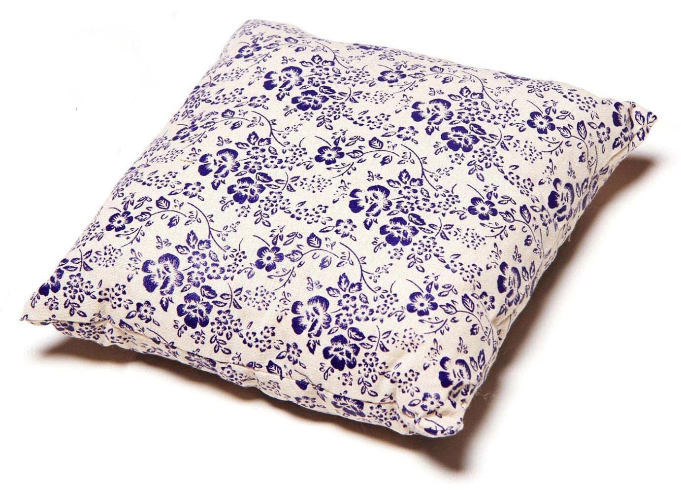 TOUCHDOG 'Floral-Galoral' Convertible Squared 2-in-1 Fashion Designer Collapsible Pet Dog Bed House, One Size, Lavender Purple, Cream White