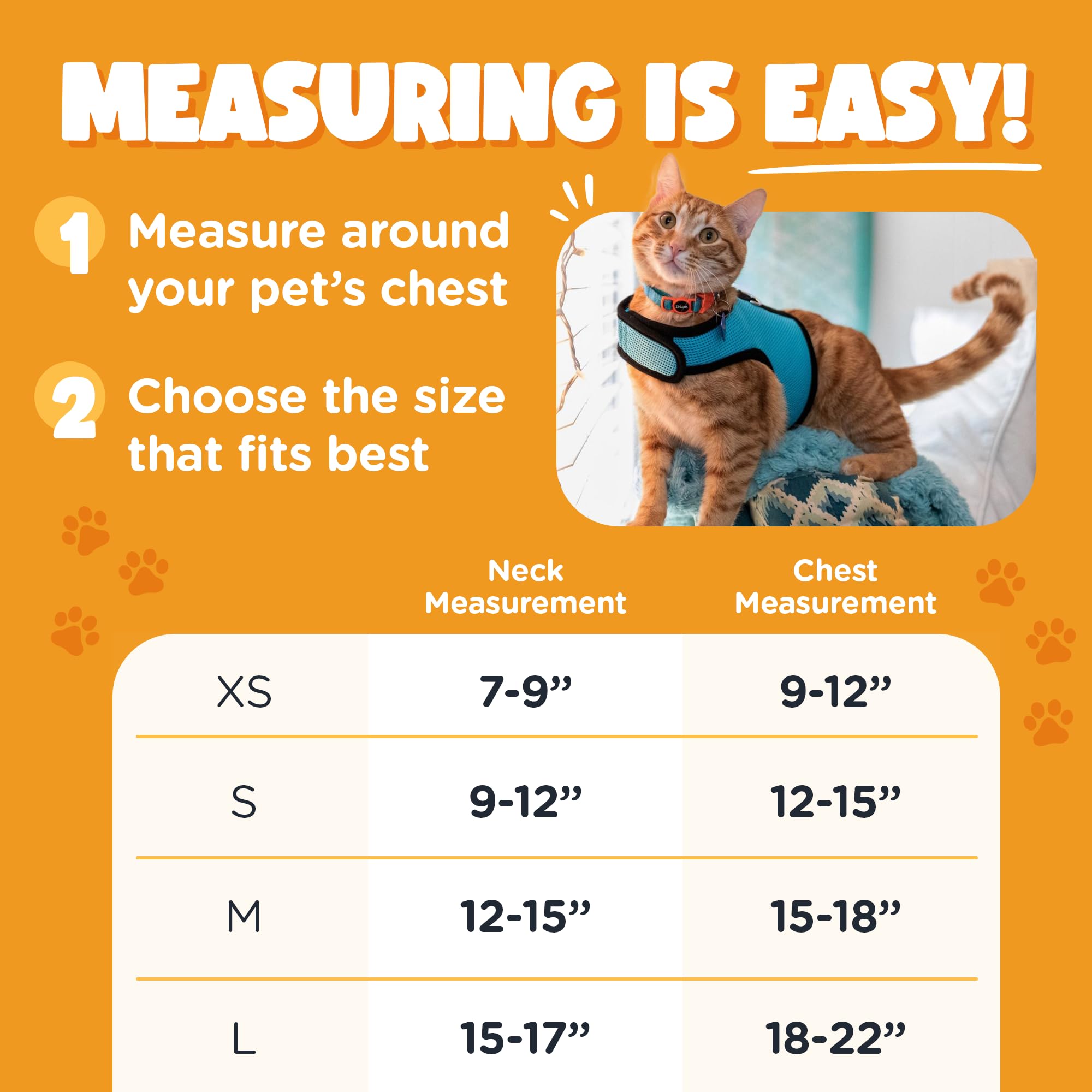 Bark Appeal Blue Wrap N Go Dog Harness For Small-Medium Pets – Soft Solid Mesh Vest Harness For Dogs, Puppies, Kittens & Cats – Easy Buckle-Free Design For A Comfortable Fit – Medium