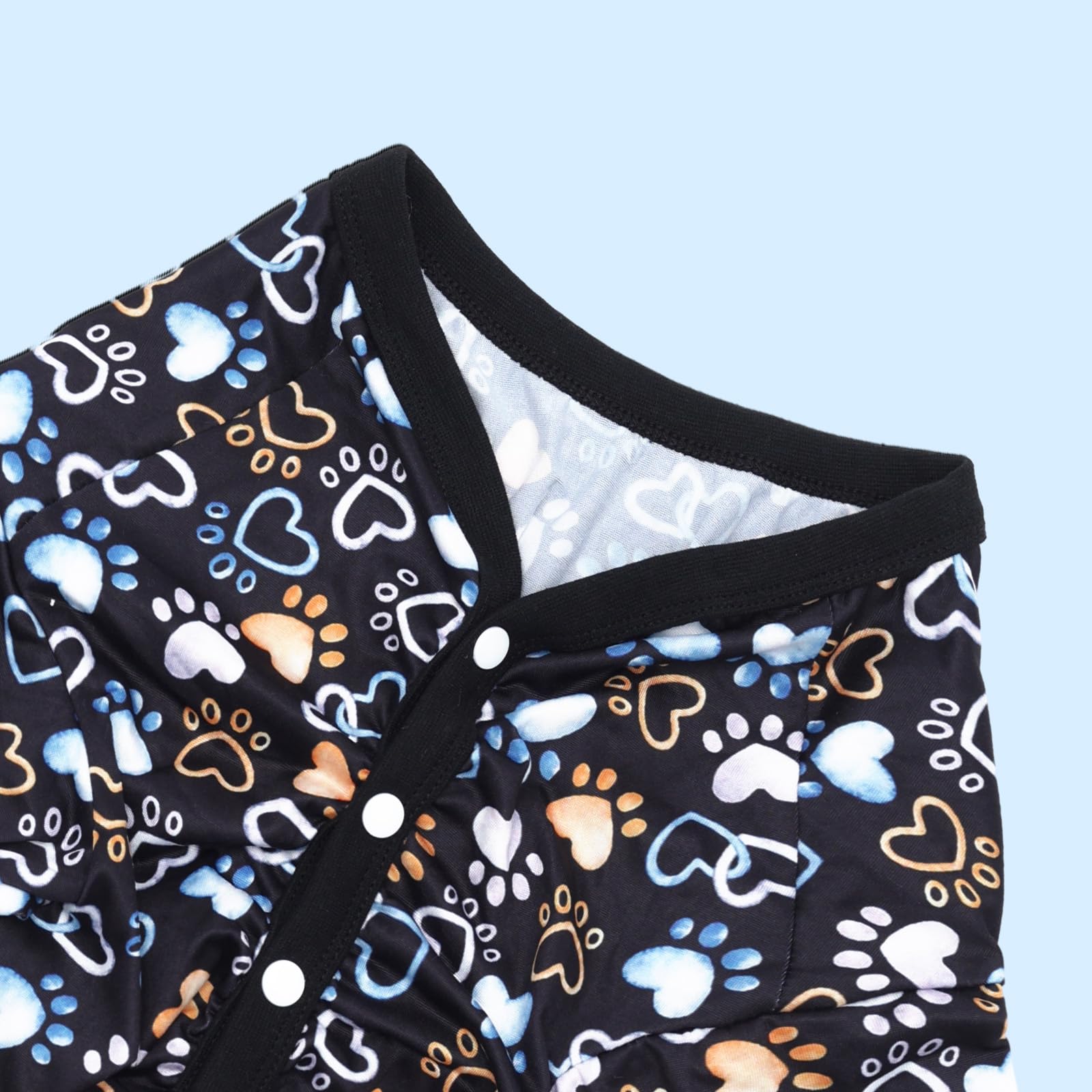 Cutebone Big Dog Clothes Pitbull Golden Retriever Post Surgery Suit Stretchy Calming Anxiety Pet Pajamas Shirts Shedding Suits O