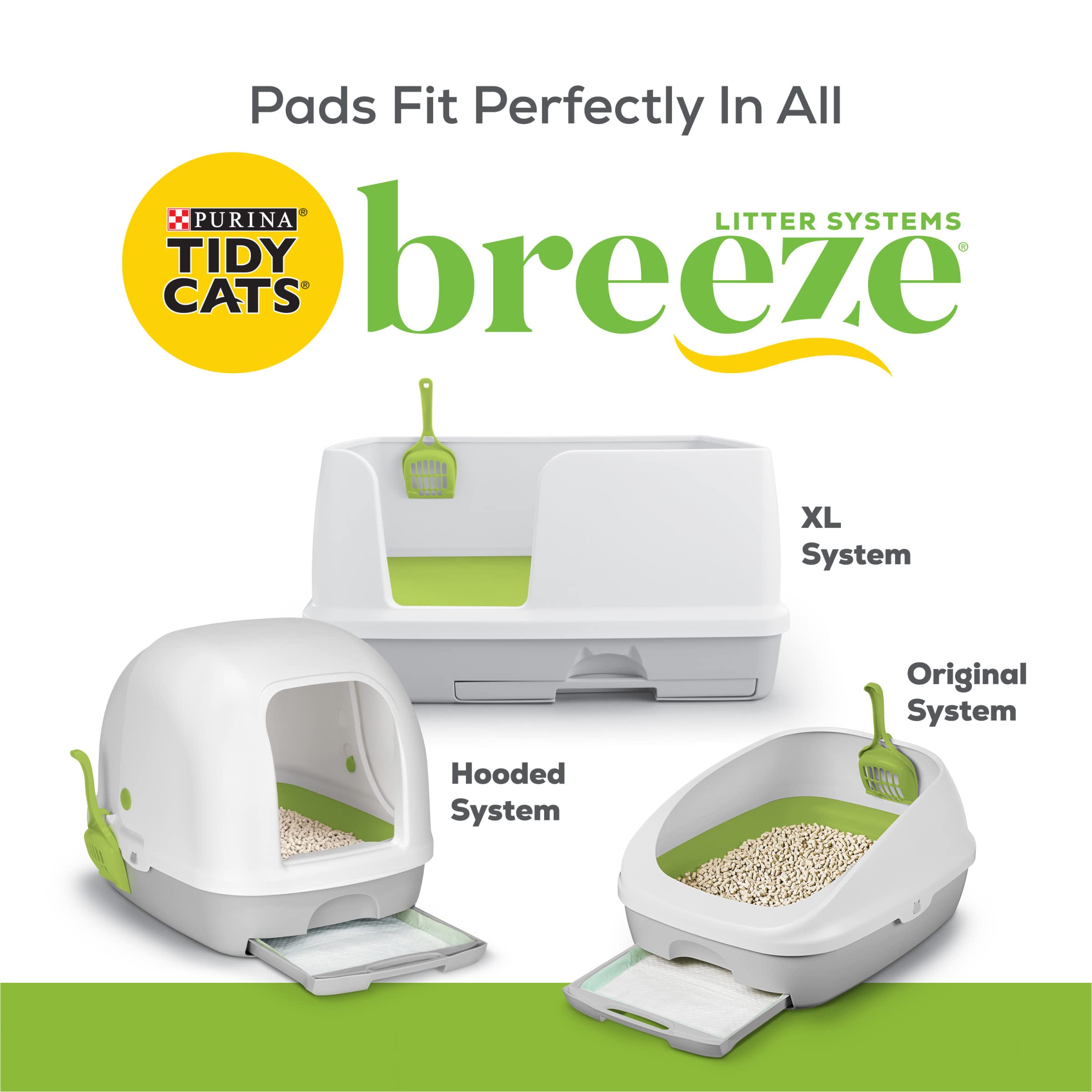 Purina Tidy Cats Breeze Litter System Cat Pad Refills 10Ct. Pack Tidy Cats Cat Litter Pads - 10 Ct. Pouch