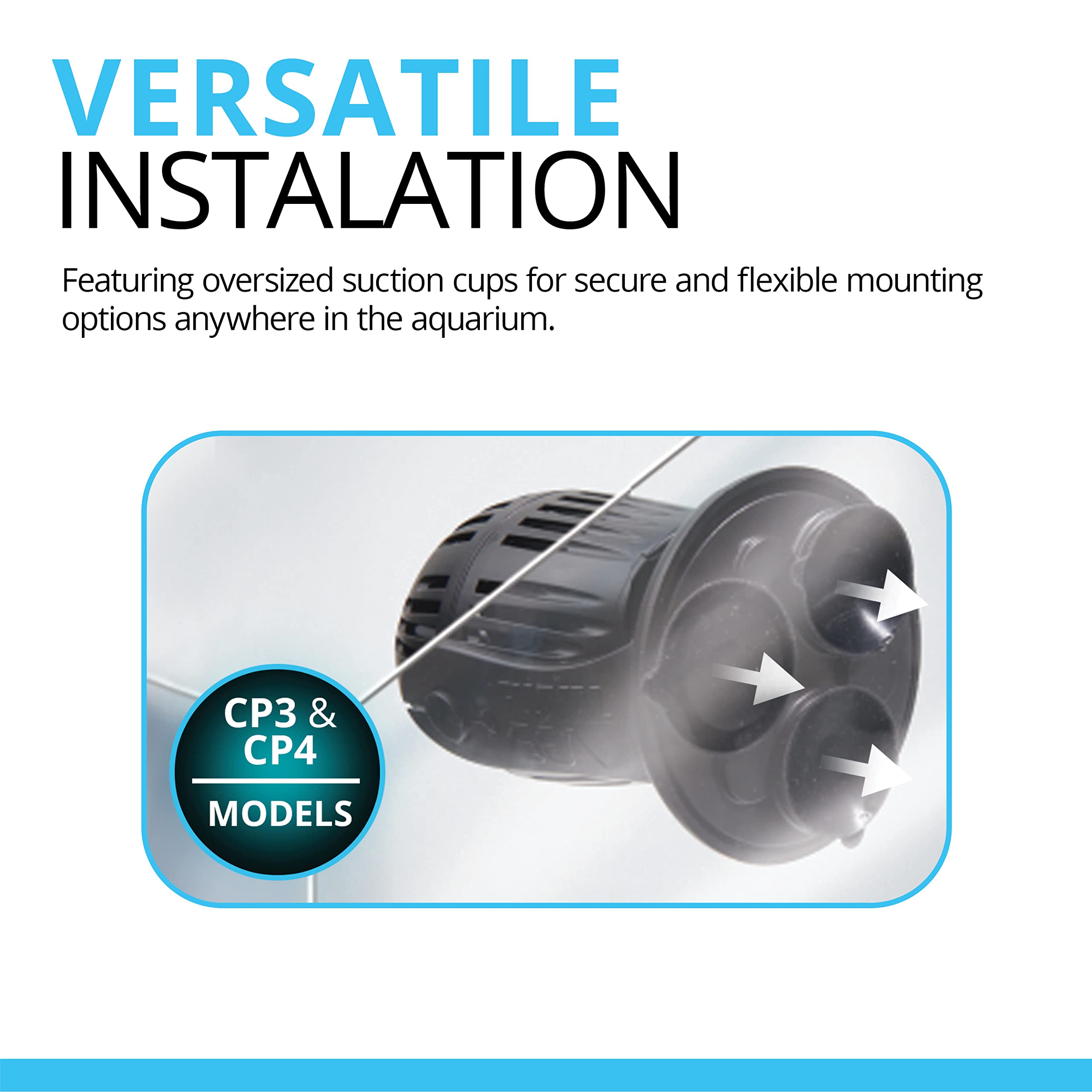 Fluval Sea Cp4 Circulation Pump For Freshwater & Saltwater Aquariums, 14348