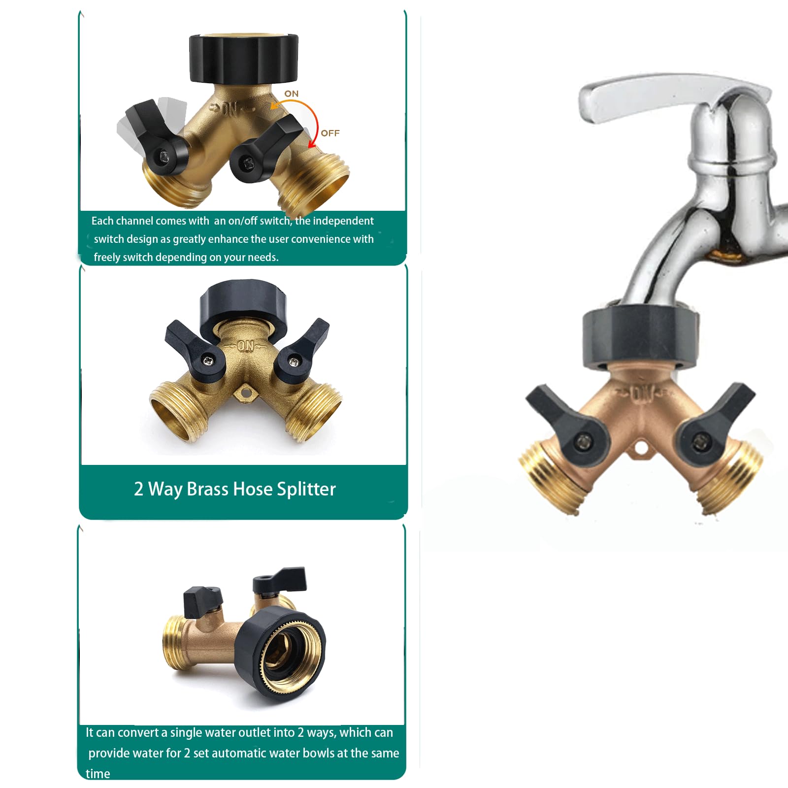 Automatic Dog Water Bowl Dispener, 304 Stainless Steel Water Feeder Trough for Livestock, Goat,Chicken Horse,Automatic Animal Dr