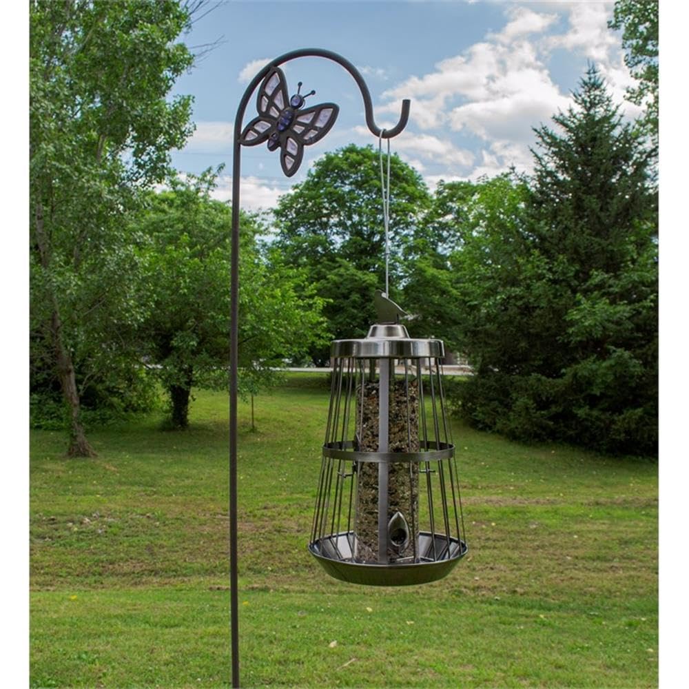 Outdoor Leisure Products Deluxe Bird Feeder, Nickel