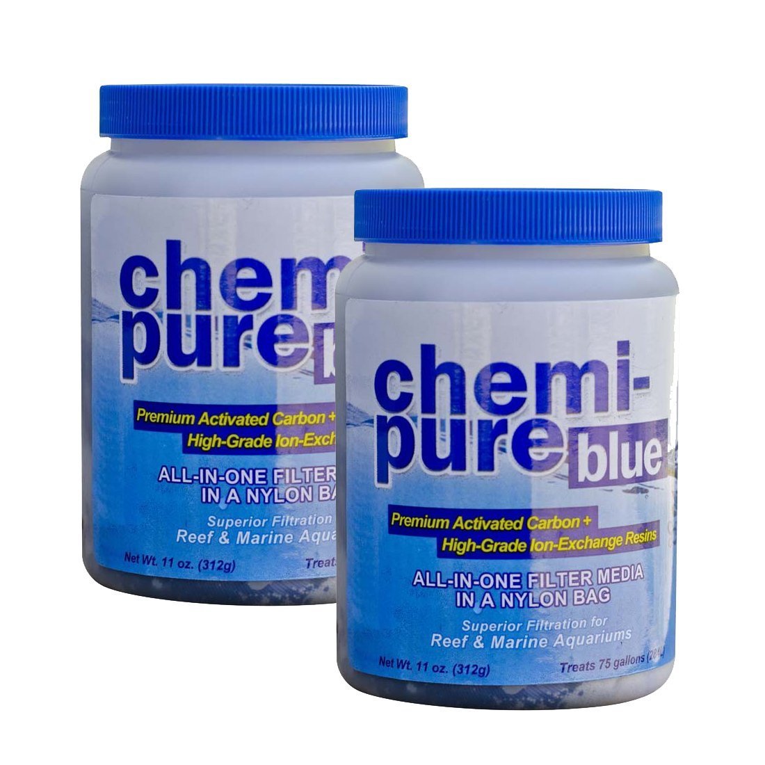 Boyd Enterprises Chemi-Pure Blue Filtration Media For Aquarium, 11-Ounce (2 Pack)