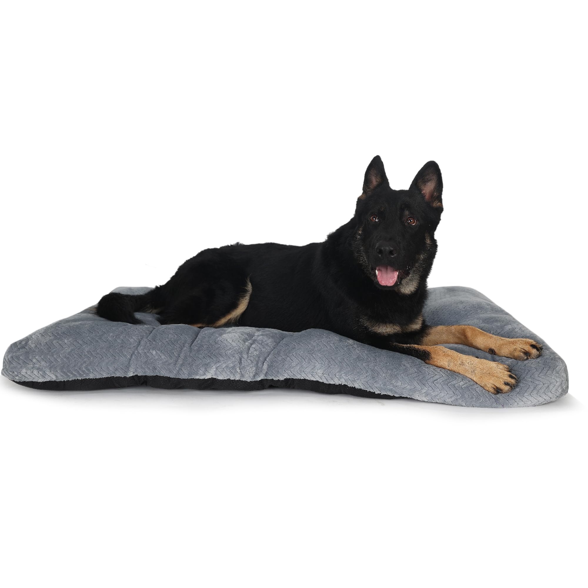 Crate Dog Beds For Large Dogs Washable 42 Inch Dog Crate Soft And Fluffy Crate Mats For Cages Up To 90 Lbs Pet Bed Pet Pillows W