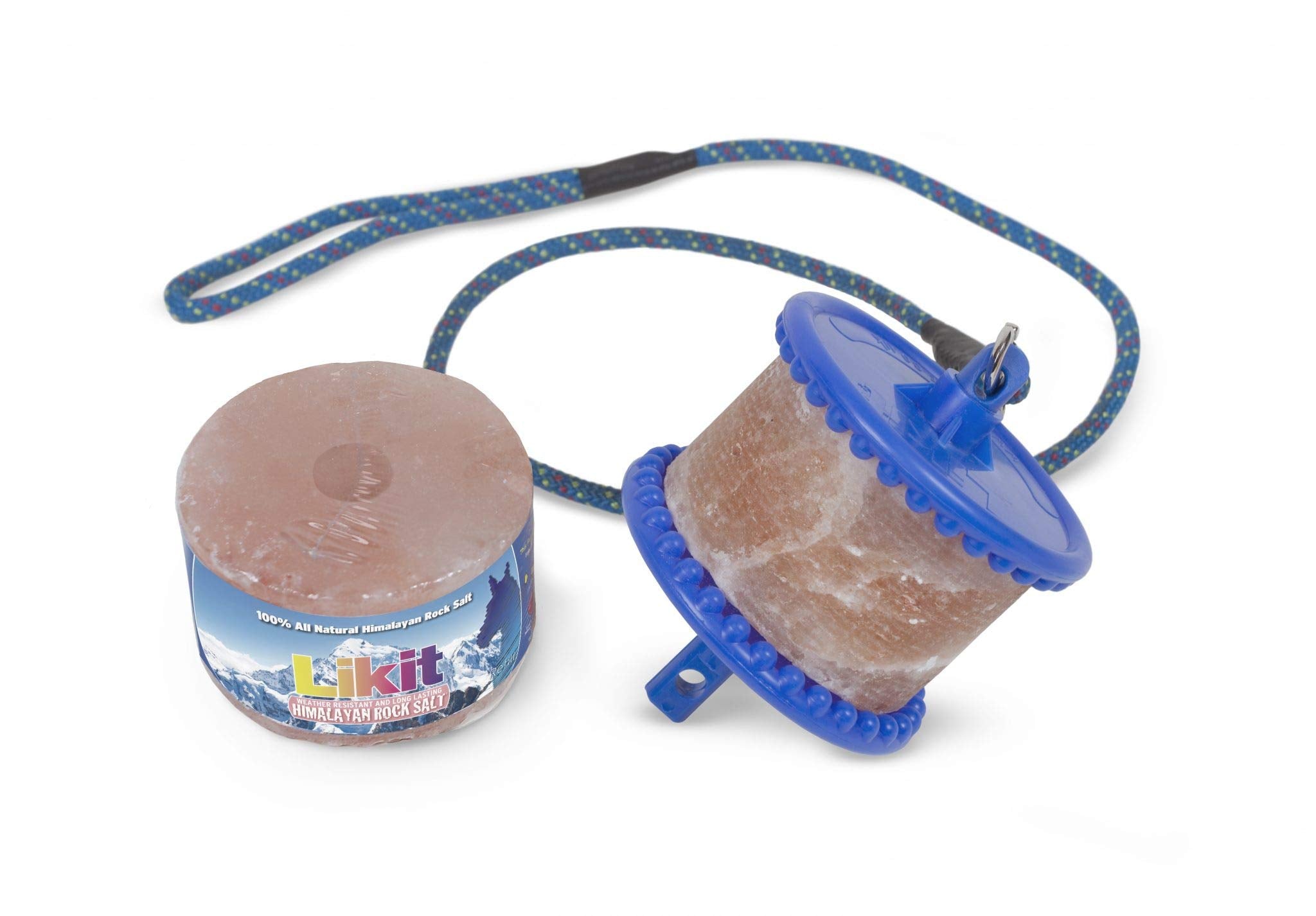 Likit Himalayan Rock Salt Horse Lick Treat, 2.2 Pounds, for Activity Toys (2 Pack)