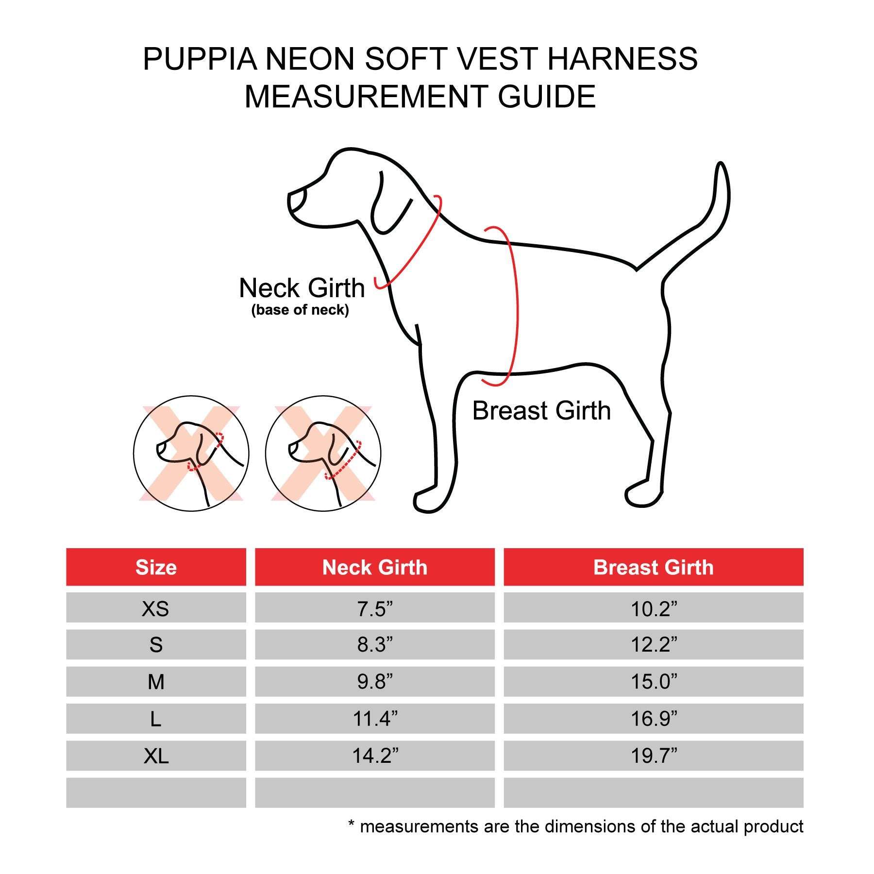 Puppia Neon Soft Vest Harness Step-in No Choke No Pull Walking Training for Small and Medium Dog, Pink, X-Small