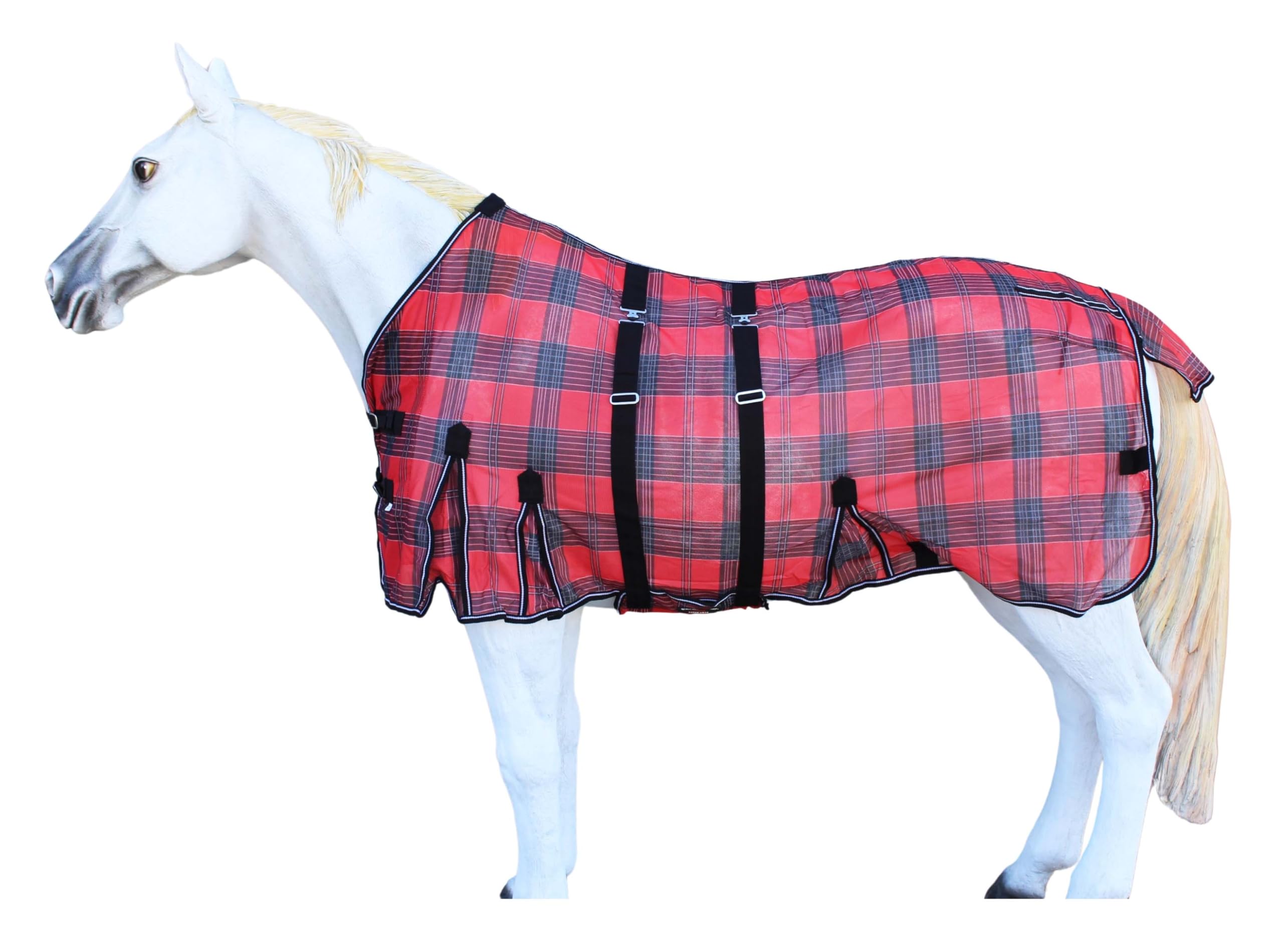 Challenger 80'' Horse Mesh Light Scrim Summer Sheet Spring Airflow Flysheet Protection 73418