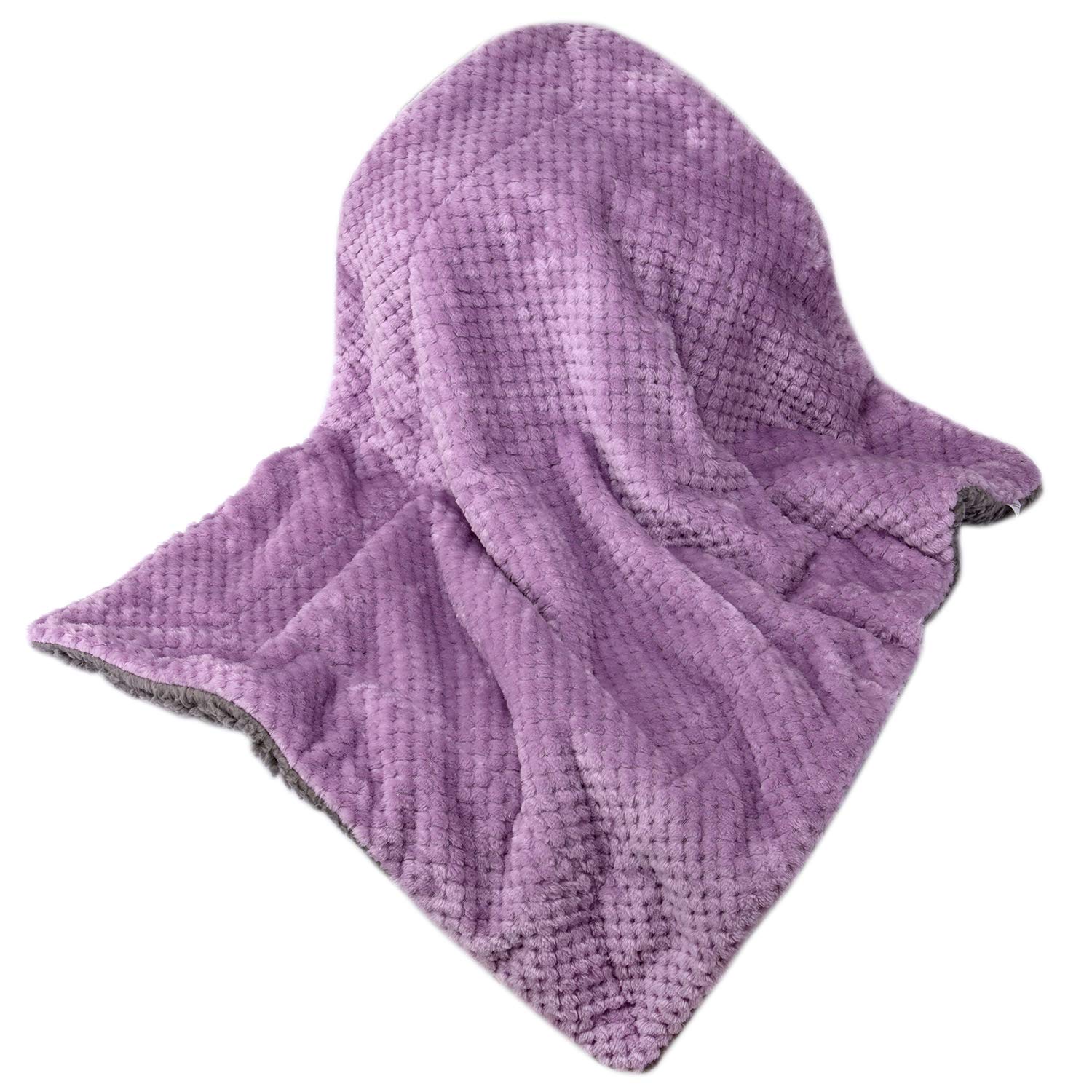 Fuzzy Pet Blanket, Warm And Soft Plush Fleece For Dog, Cat Bed, Couch, Sofa, Travel, Outdoor, Camping (32'' X 40'', Dg-Lavender)