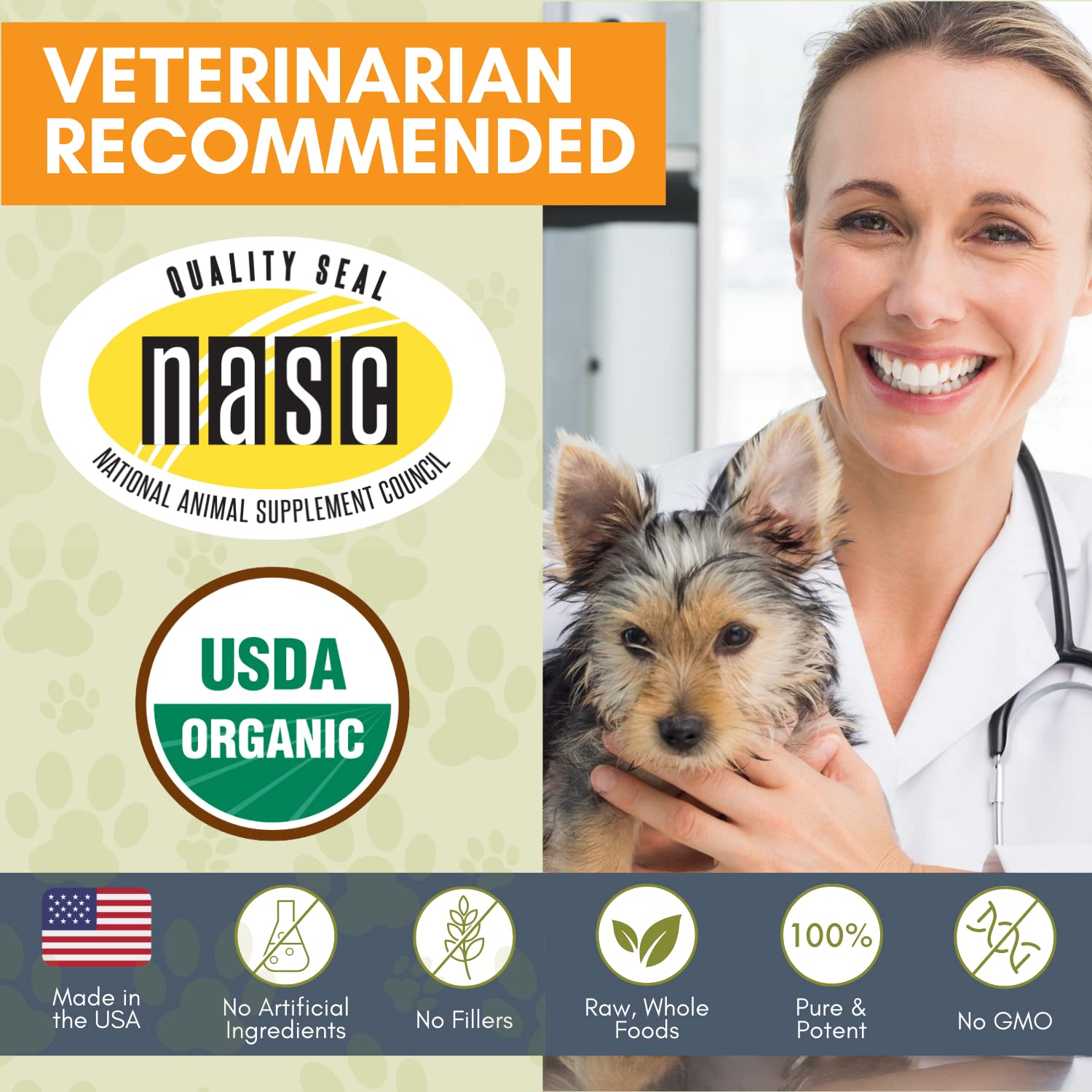 Wholistic Pet Organics Heavenly Herbal Pet Shampoo, 16 Fl Oz