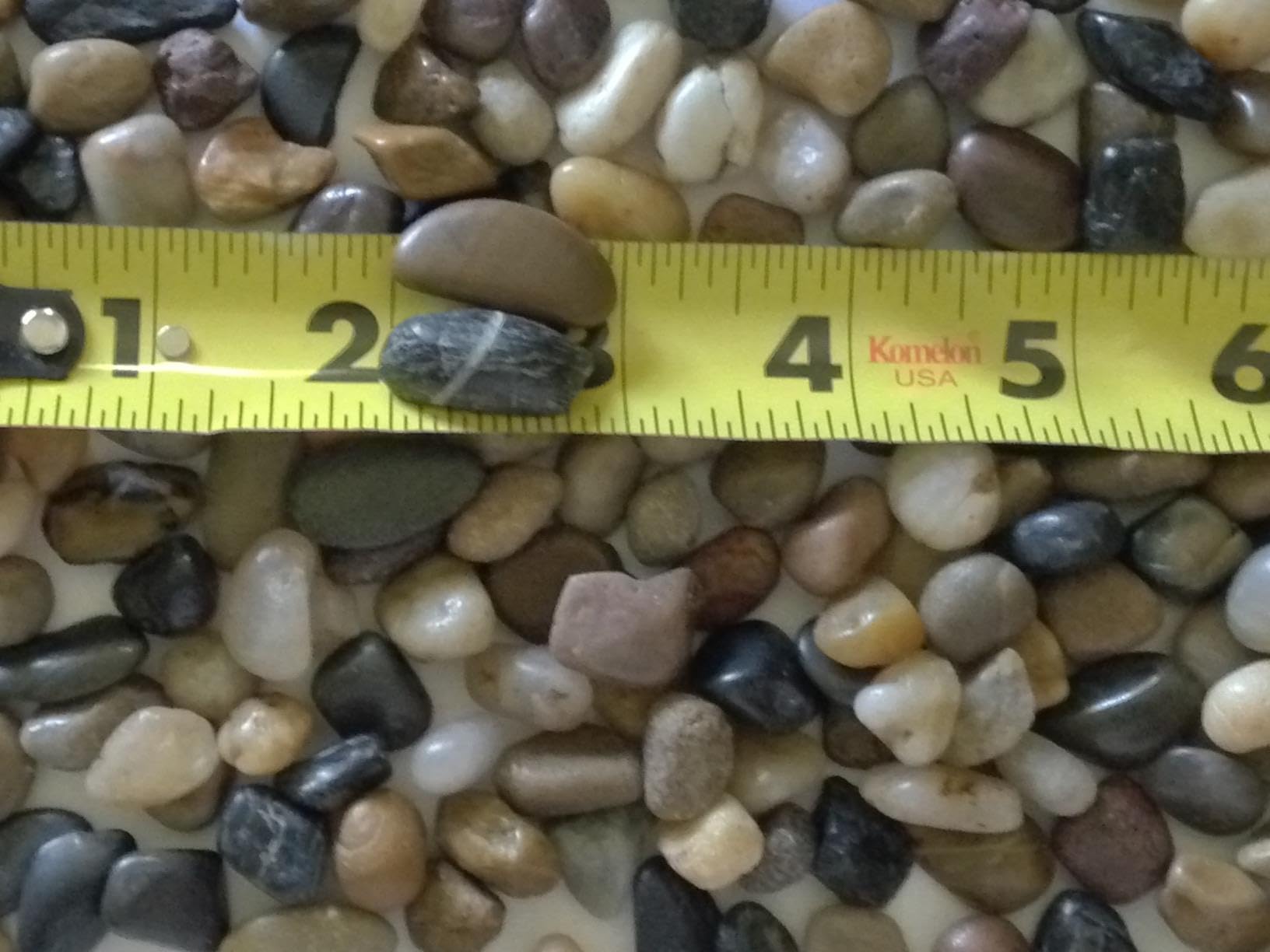 River Rock Stones, Natural Decorative Polished Mixed Pebbles Gravel,Outdoor Decorative Stones for Plant Aquariums, Landscaping,