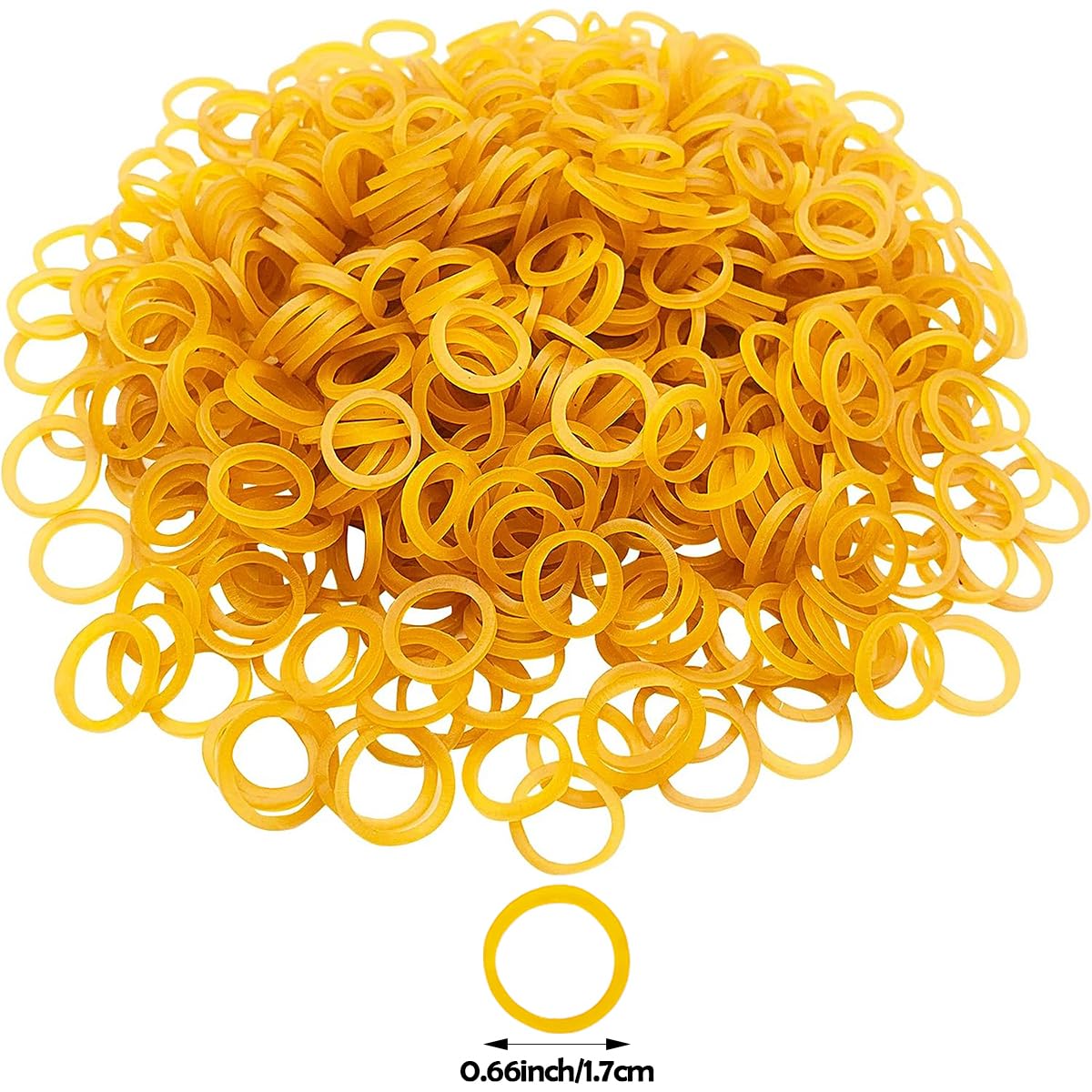 Pet Show 900Pcs 15Mm Dia. 100G/Pack Bulk Dog Rubber Bands For Hair Grooming Diy Hair Bows Top Knots For Puppies Cats Farm Animal