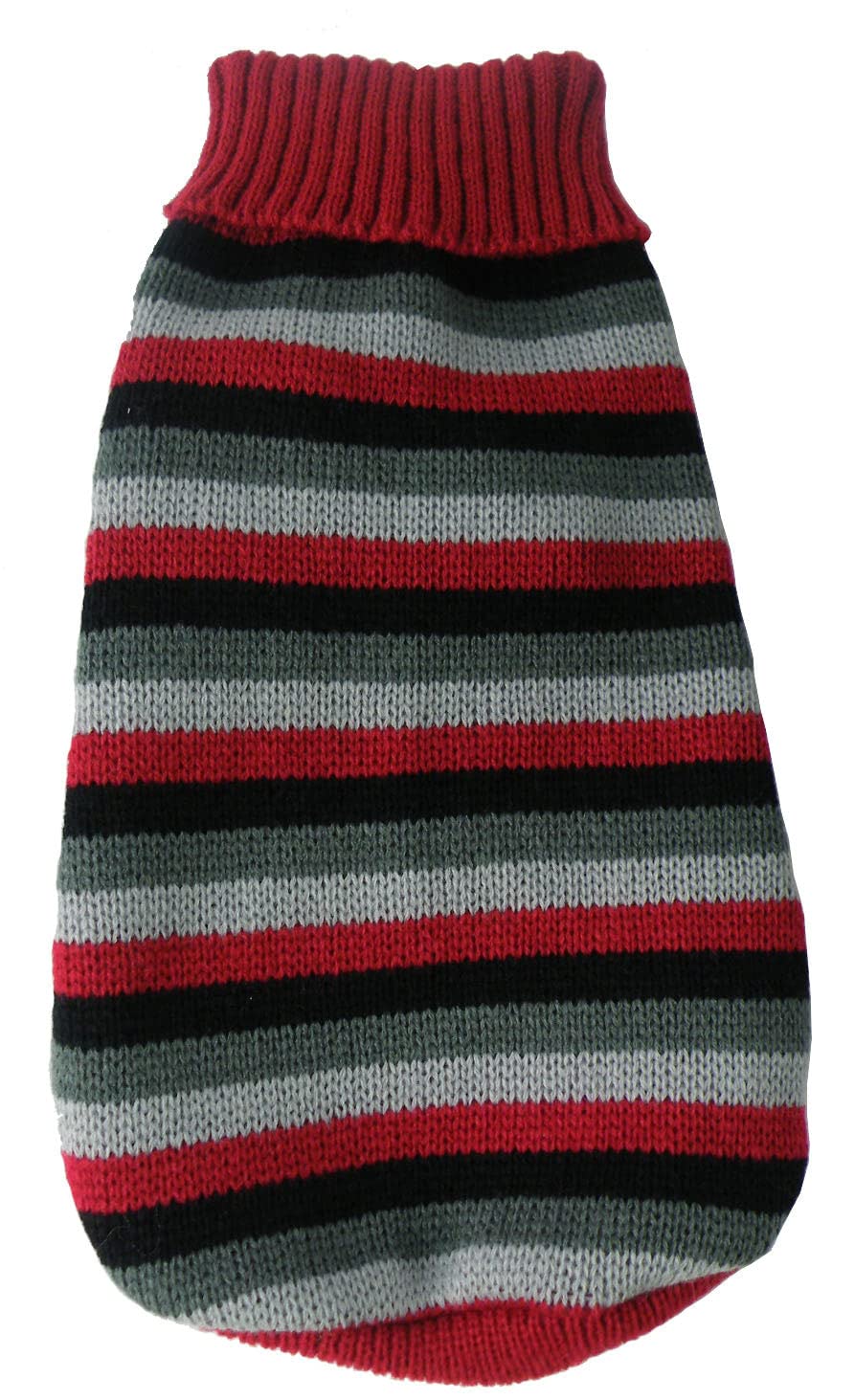 Pet Life ® Polo-Casual Lounge Pet Sweater - Designer Dog Sweater with Turtle Neck - Winter Dog Clothes Designed to Keep Warm