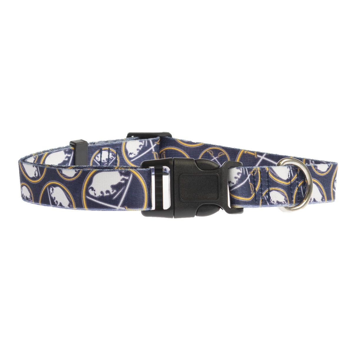 Littlearth Unisex-Adult Nhl Buffalo Sabres Pet Collar, Team Color, Large