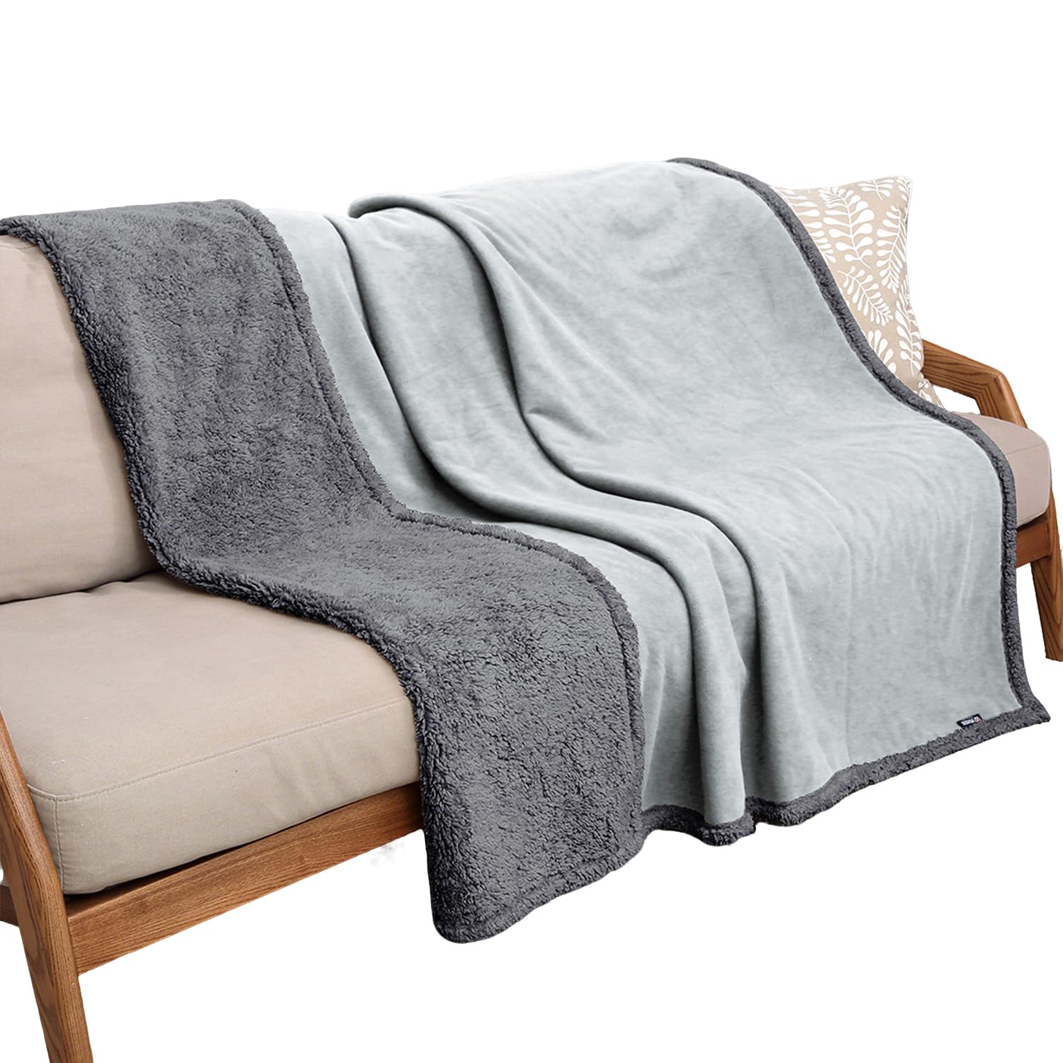 Kritter Planet Waterproof Dog Blanket, Reversible Water Proof Pet Blanket for Couch, Bed & Sofa, Washable Couch Covers for Large
