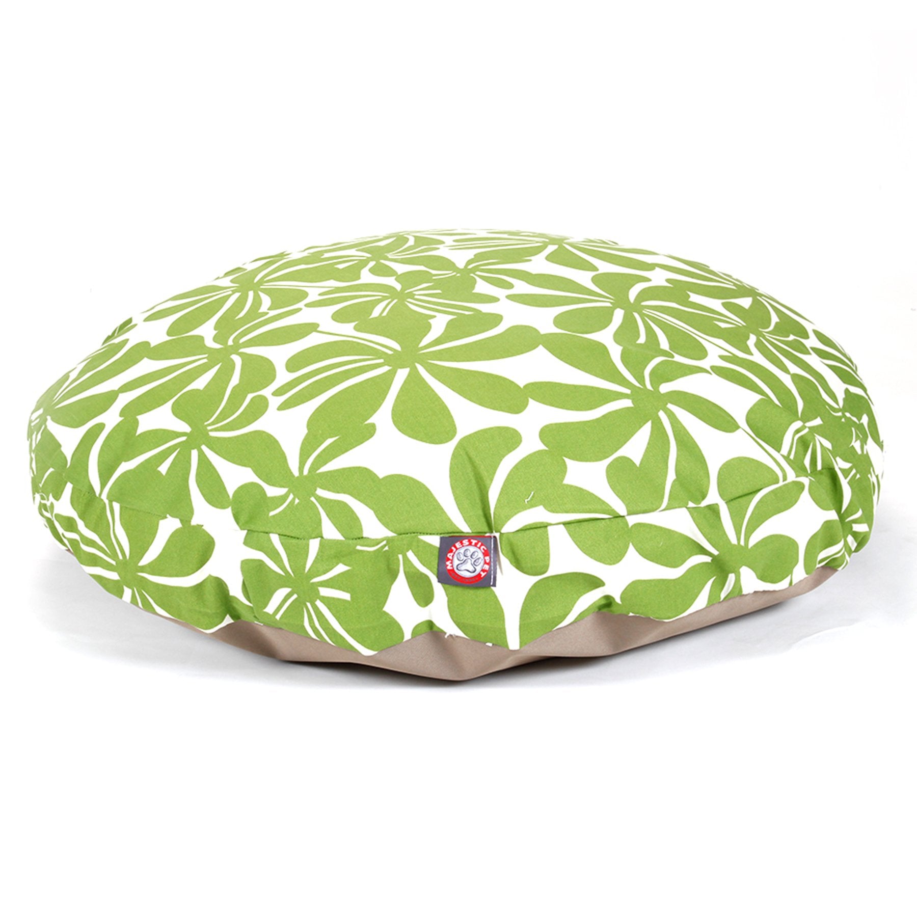 Sage Plantation Large Round Indoor Outdoor Pet Dog Bed With Removable Washable Cover By Majestic Pet Products