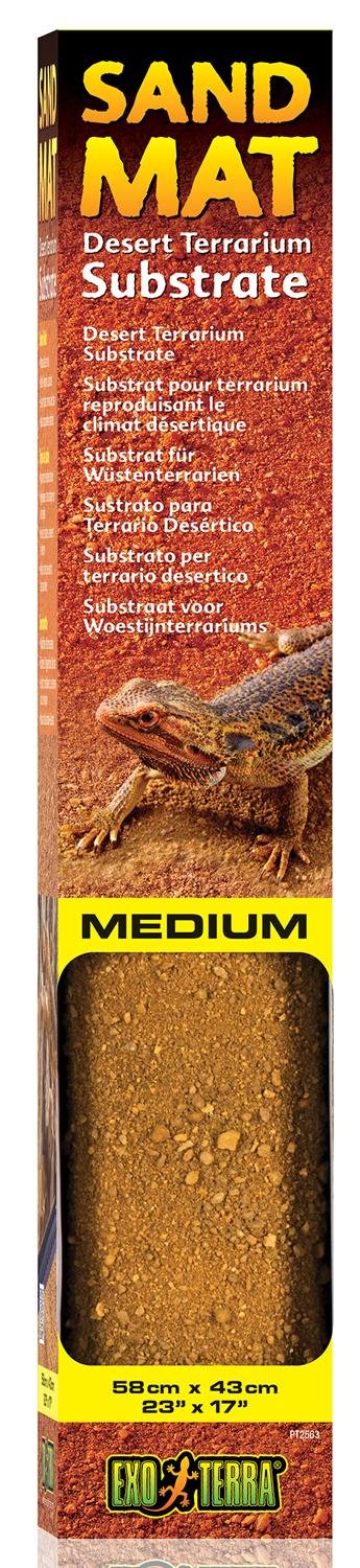 Exo Terra Exo Terra Sand Mat Medium, Desert Terrarium Substrate, 58 X 43 Cm (23'' X 17'')