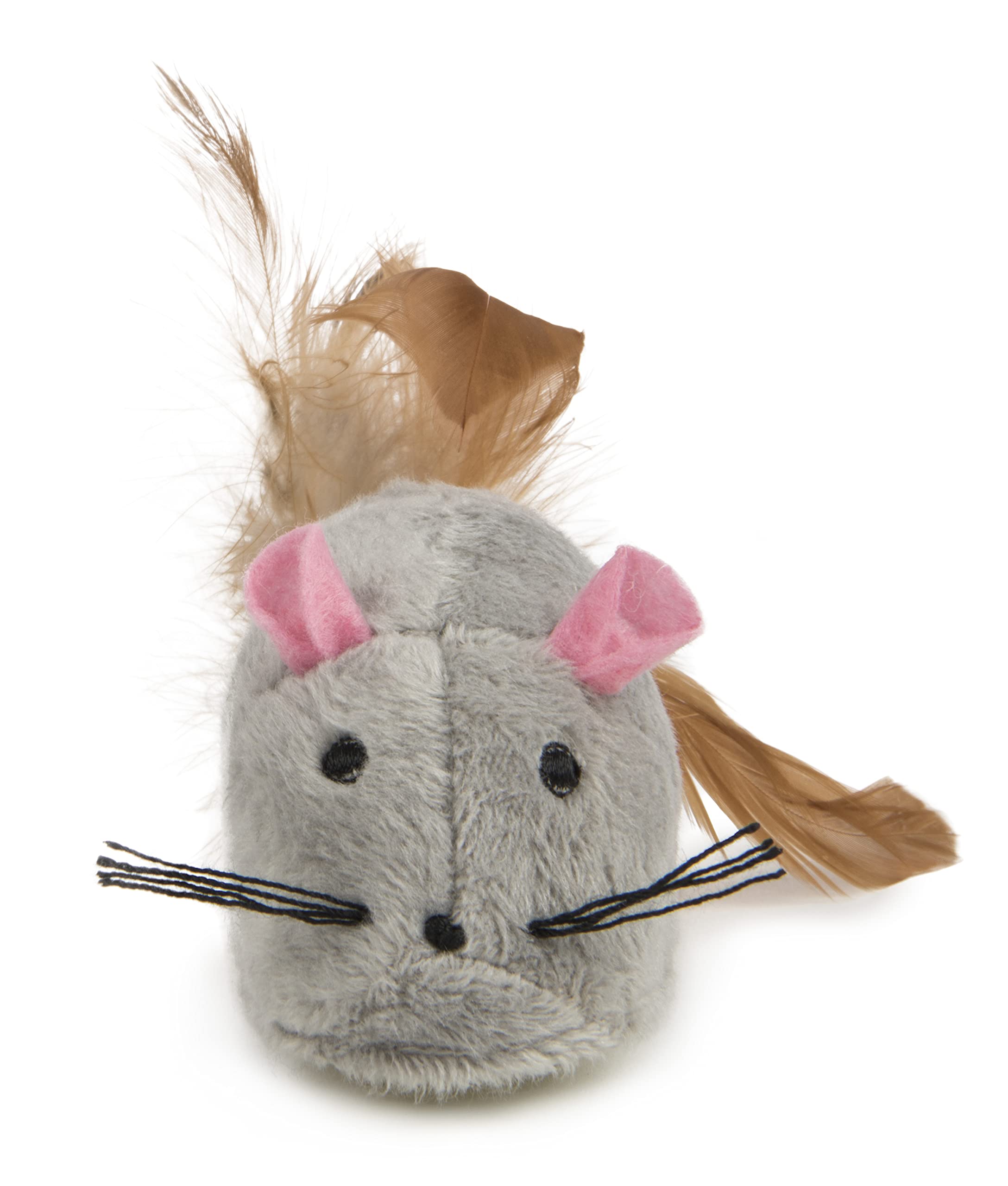 Petlinks Bumper Mouse Electronic Motion Cat Toy, Battery Powered - Gray, One Size