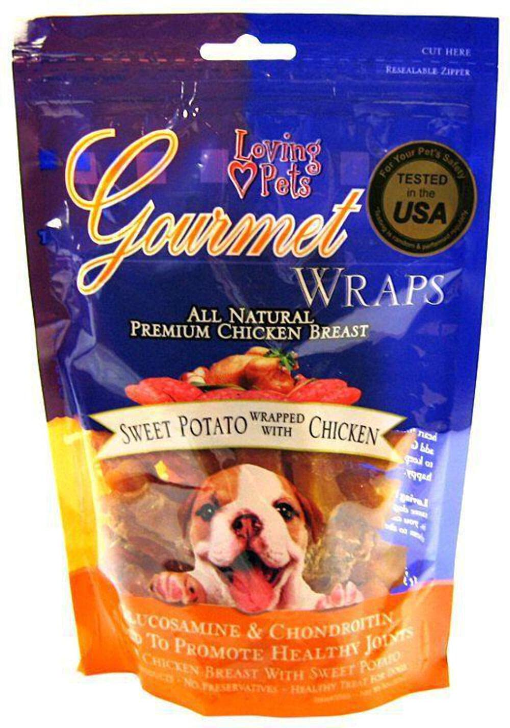Loving Pet Gourmet Sweet Potato Wrapped In Chicken 8Oz