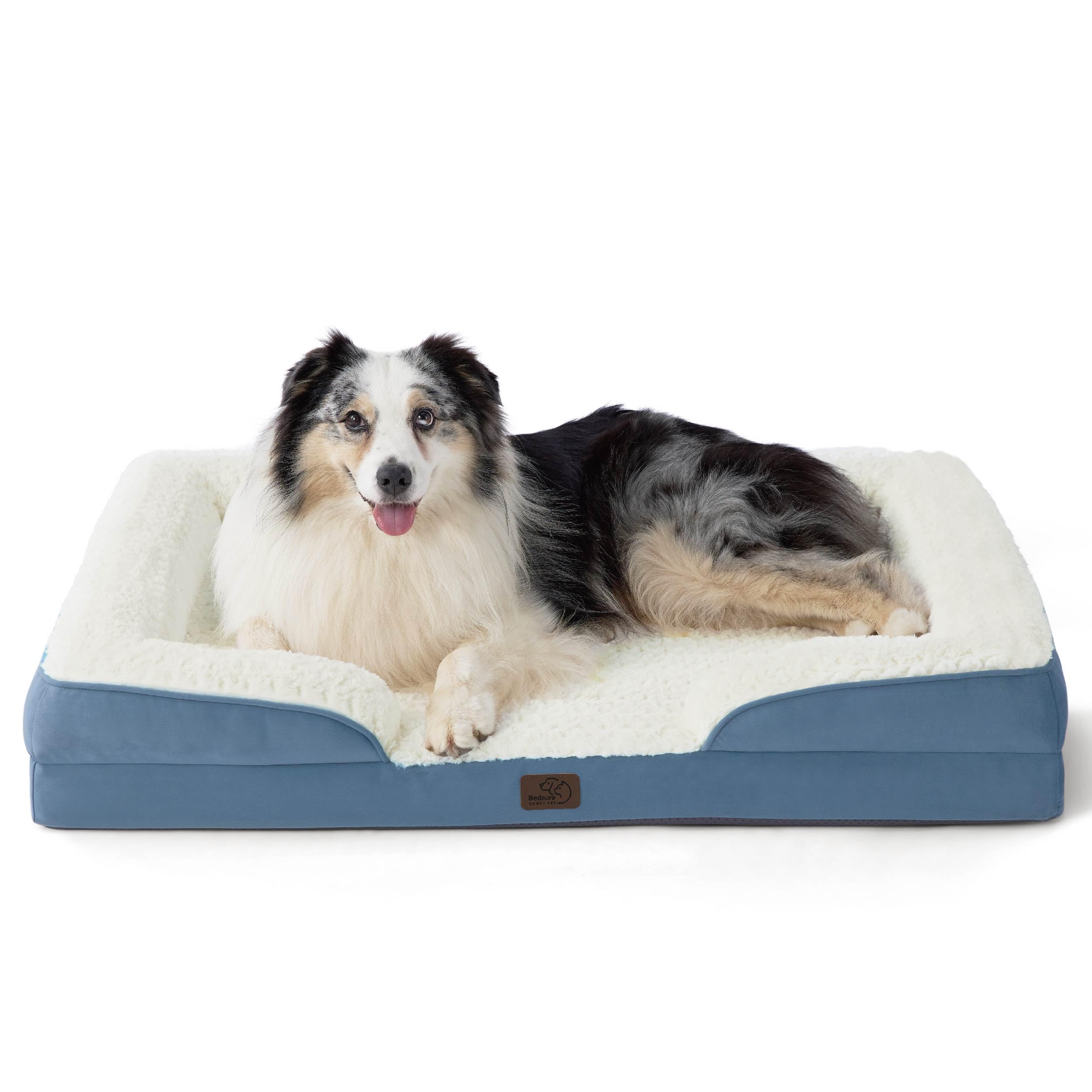 Bedsure Orthopedic Dog Bed For Extra Large Dogs - Calming Xl Dog Sofa Beds With Luxurious Short Plush, Pet Couch Bed With Remova