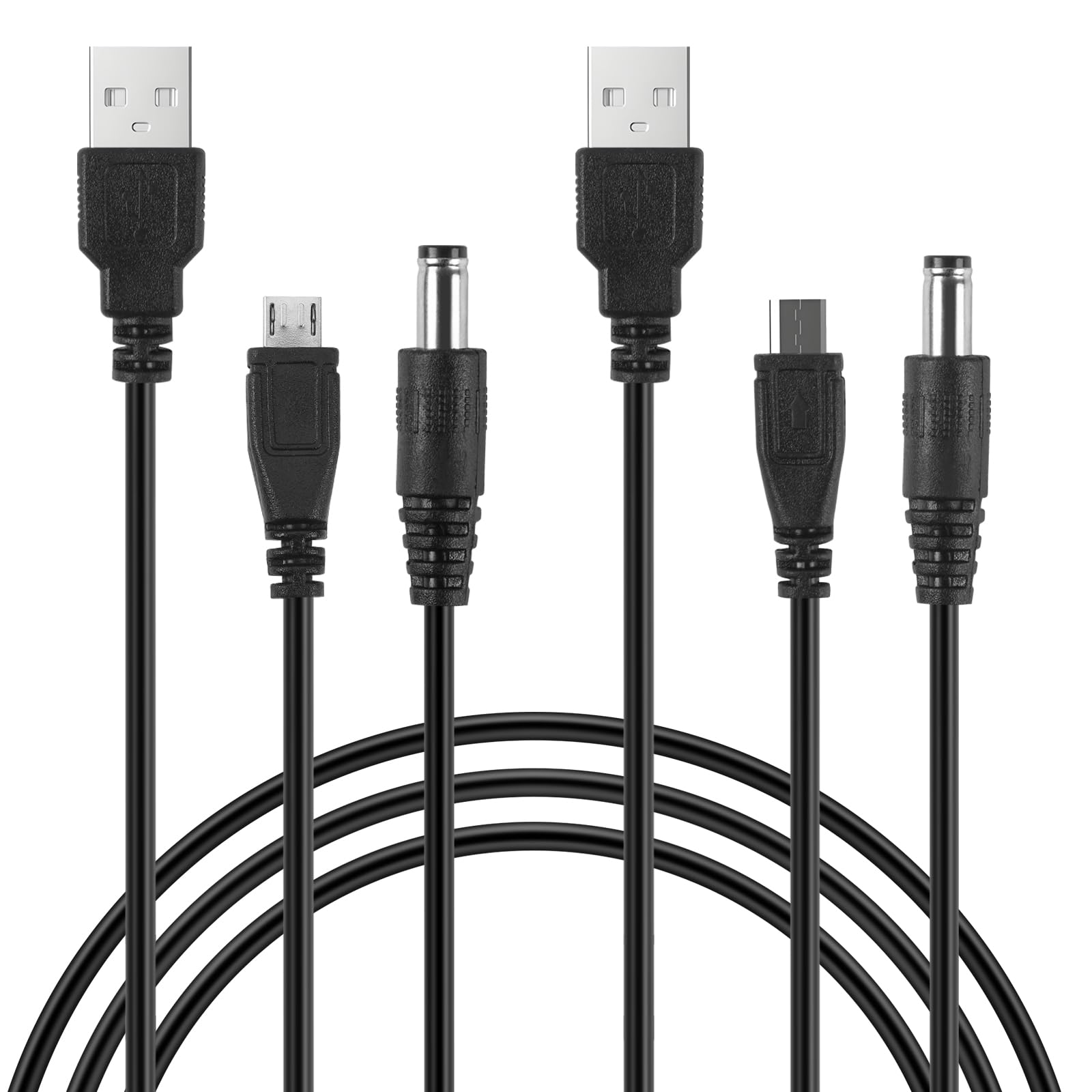 Hx-Cqhy Charger Cord Replacement For Bousnic Dog Shock Collar Rs2A And Rs2B,2-In-1 Training Collar Dc And Micro Usb Charging Cab