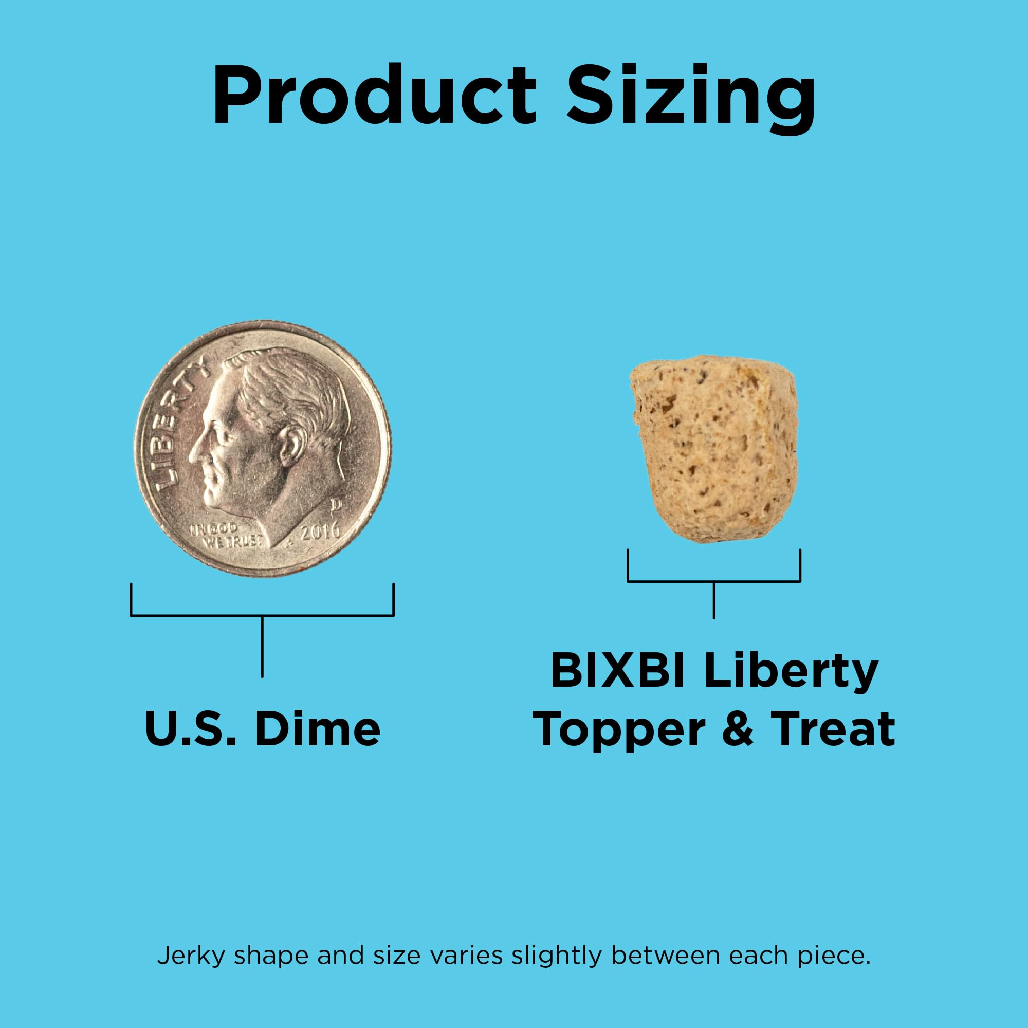 BIXBI Liberty Freeze Dried Dog Food Topper + Dog Treat, Beef Recipe, 4.5 oz - 98% Meat and Organs, No Fillers - Pantry-Friendly
