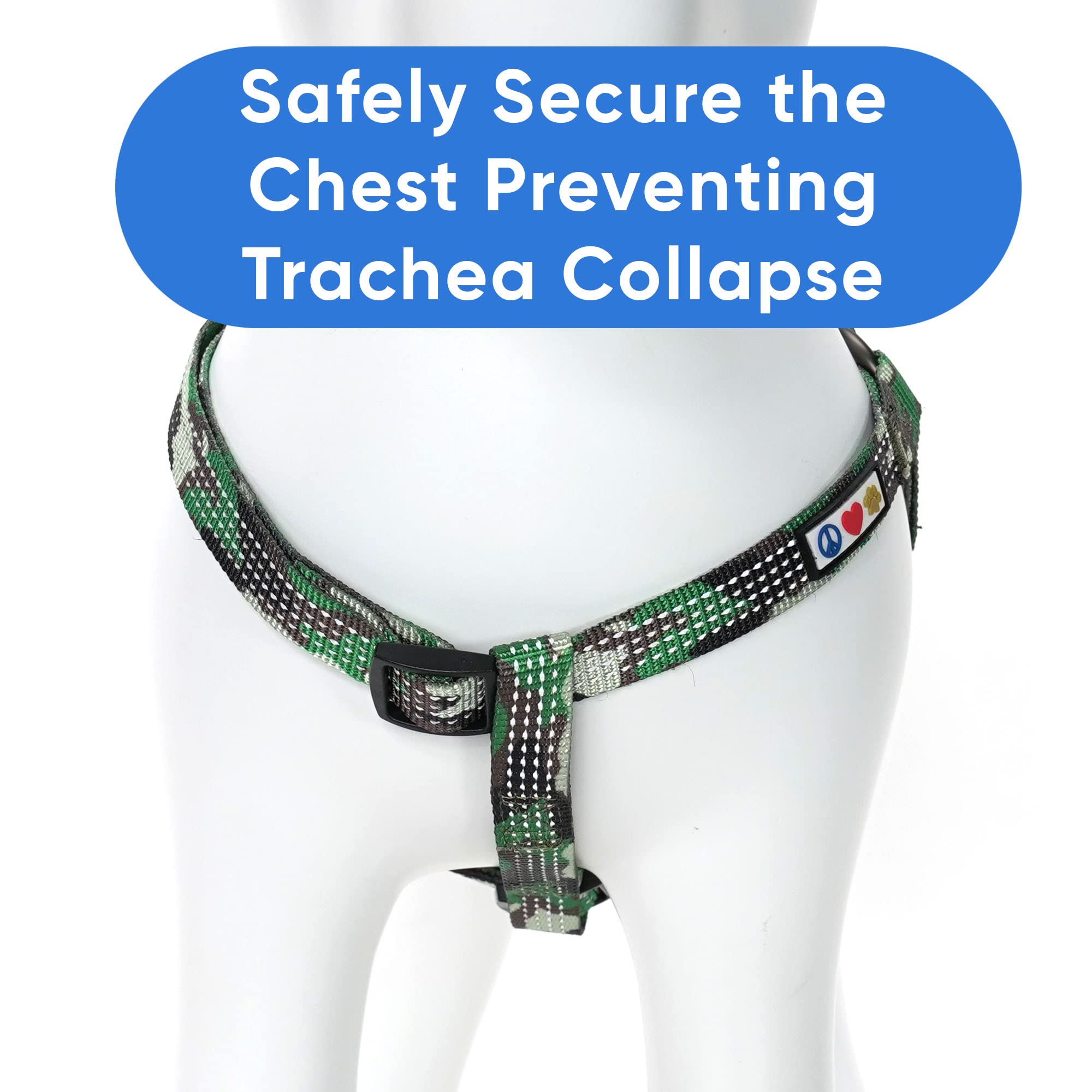 Pawtitas Reflective Step In Dog Harness Or Reflective Vest Harness, Comfort Control, Training Walking Of Your Puppy/Dog Small Do